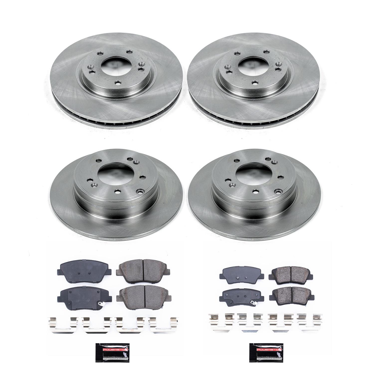 PowerStop KOE5376 PowerStop Z17 Evolution Plus Stock Replacement