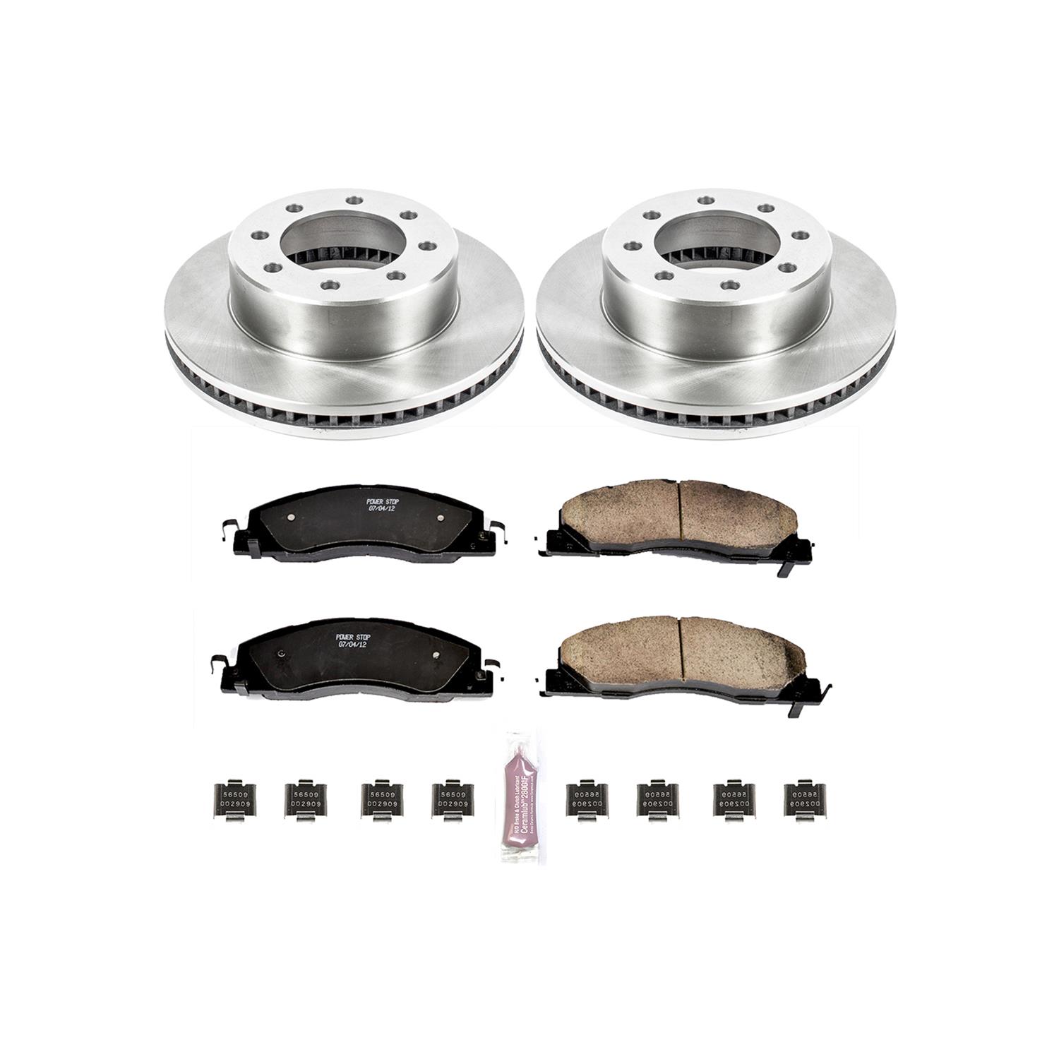 PowerStop Brake Kit | 2000–2001 Dodge Ram 1500 (KOE15166DK) main image 1