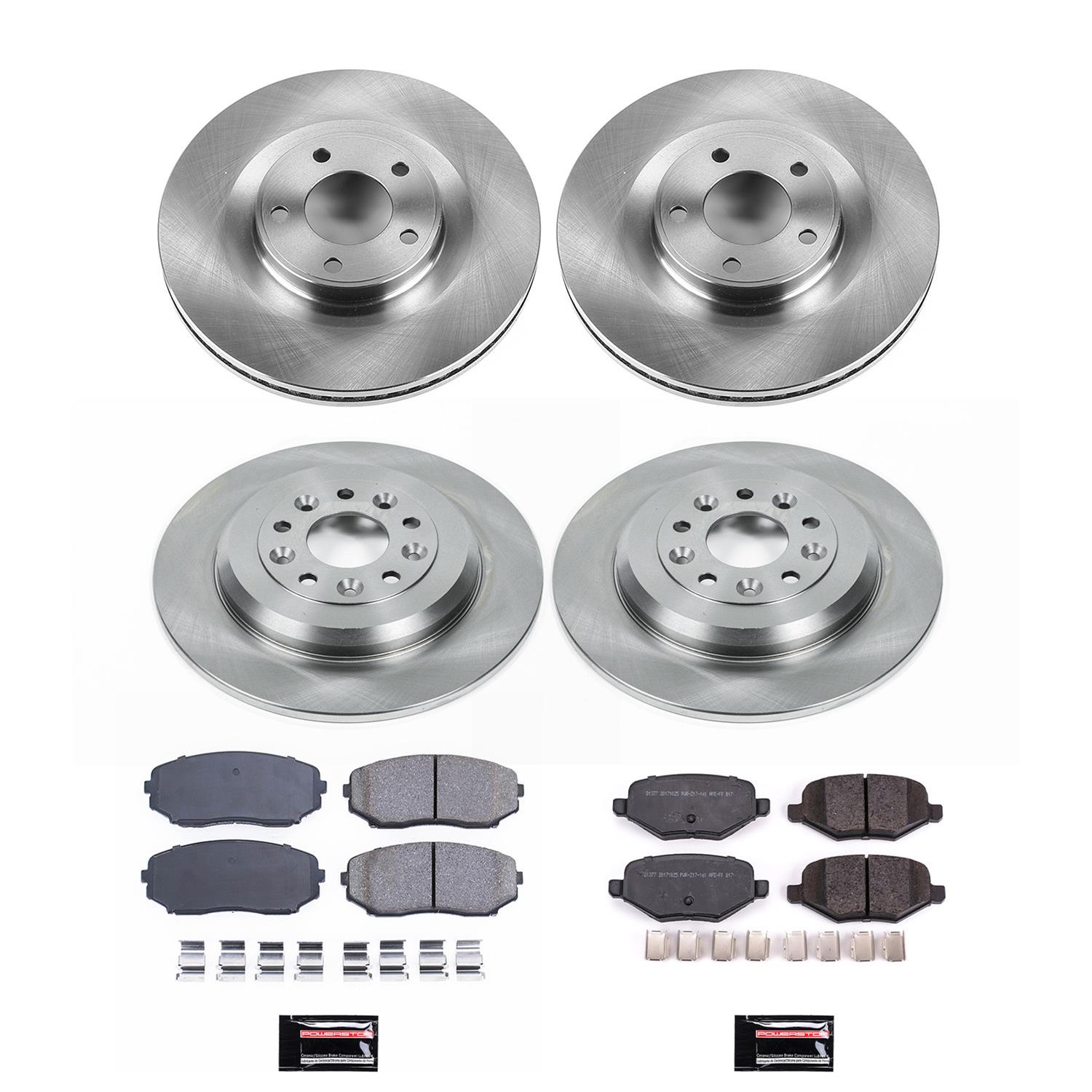 Power Stop 11-15 Ford Edge Front & Rear Autospecialty Brake Kit (1x psbKOE3057, 1x psbKOE4744) thumbnail 8