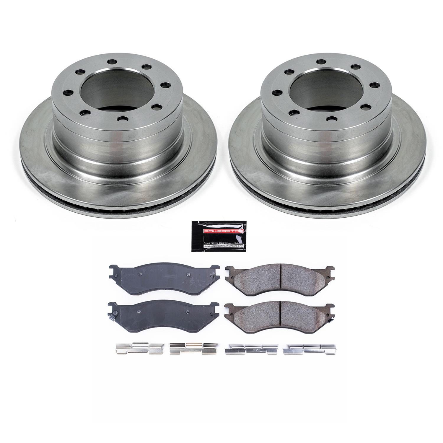 Power Stop 03-08 Dodge Ram 3500 Rear Autospecialty Kit w/Cals (1x psbKOE5490, 1x psbL4896, 1x psbL4897) thumbnail 8