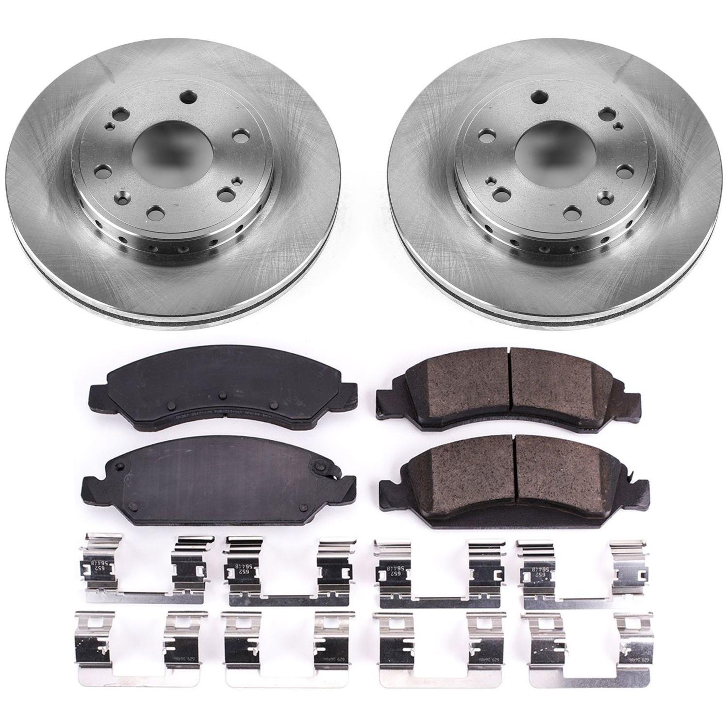 Power Stop 15-19 Chevrolet Tahoe Front & Rear Autospecialty Brake Kit (1x psbKOE5519, 1x psbKOE6562) thumbnail 5