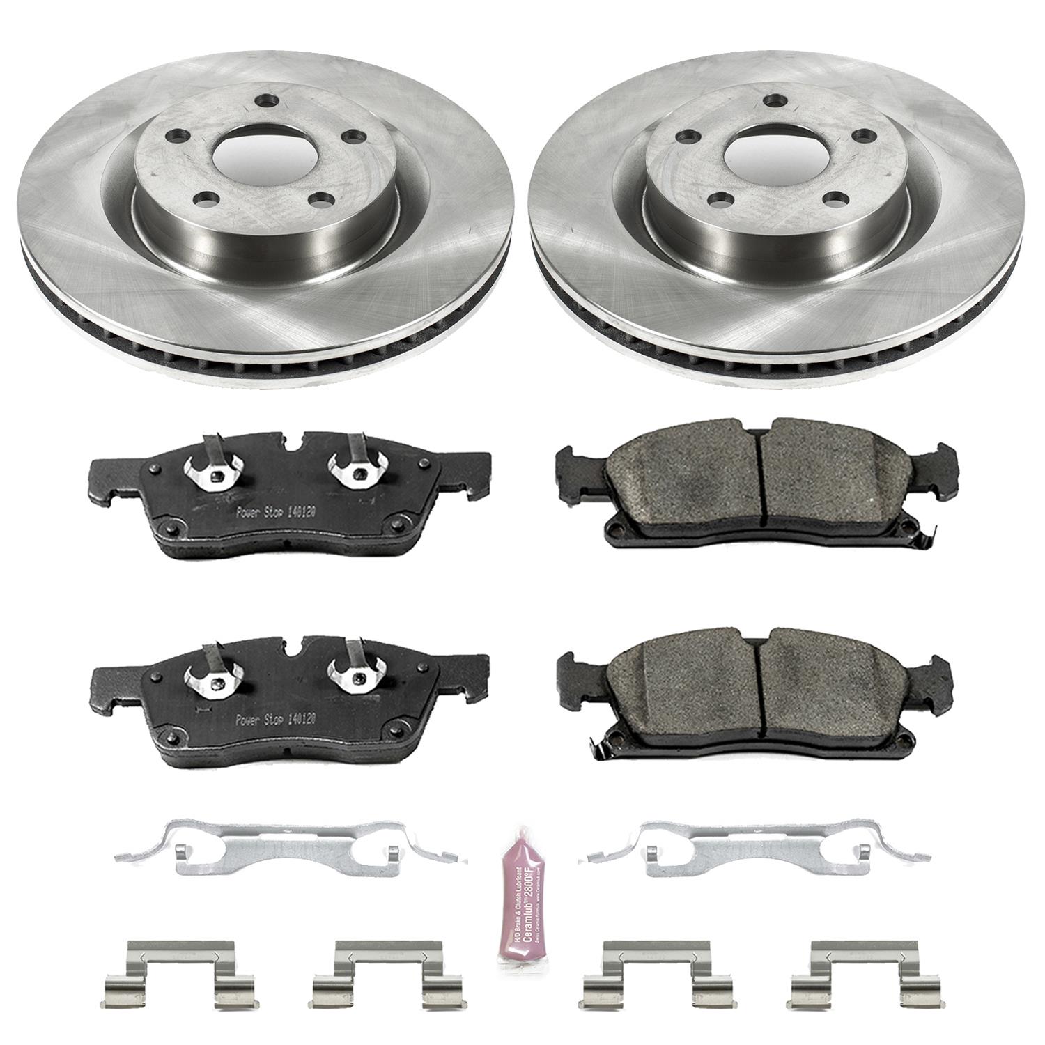 Power Stop 08-09 Pontiac G8 Front & Rear Autospecialty Brake Kit (1x psbKOE5529, 1x psbKOE5528) thumbnail 6
