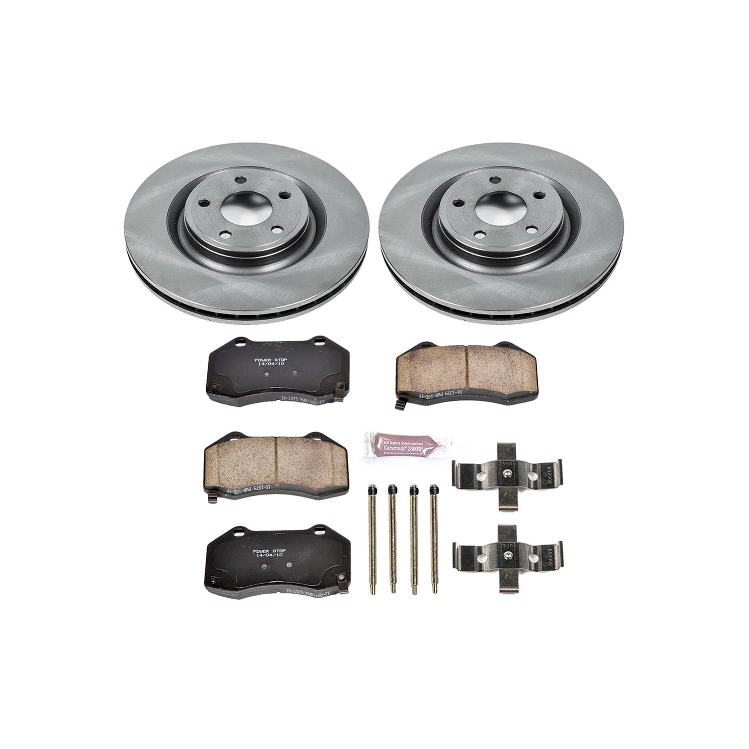 Power Stop 08-10 Chevrolet Cobalt Front & Rear Autospecialty Brake Kit (1x psbKOE5532, 1x psbKOE5535) thumbnail 4