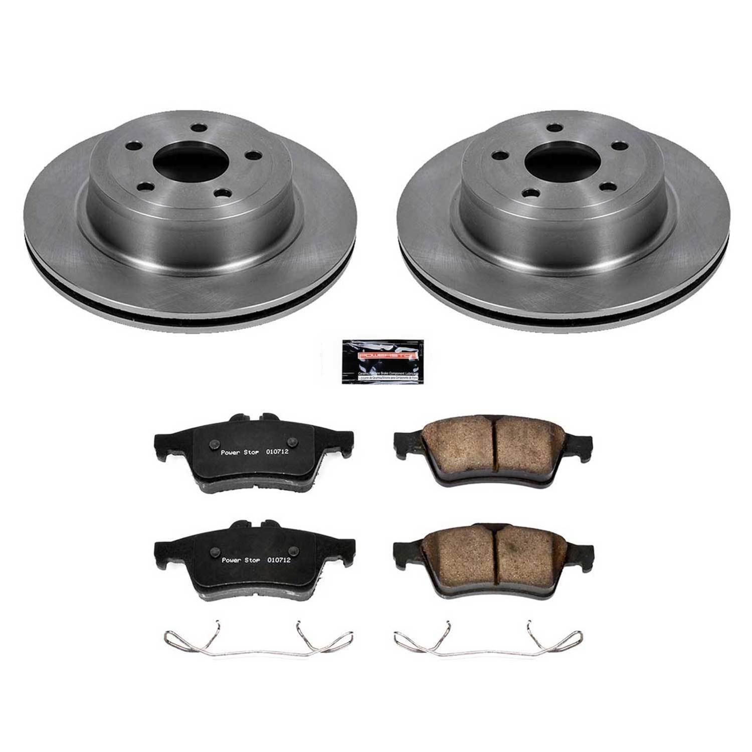 Power Stop 08-10 Chevrolet Cobalt Front & Rear Autospecialty Brake Kit (1x psbKOE5532, 1x psbKOE5535) thumbnail 5