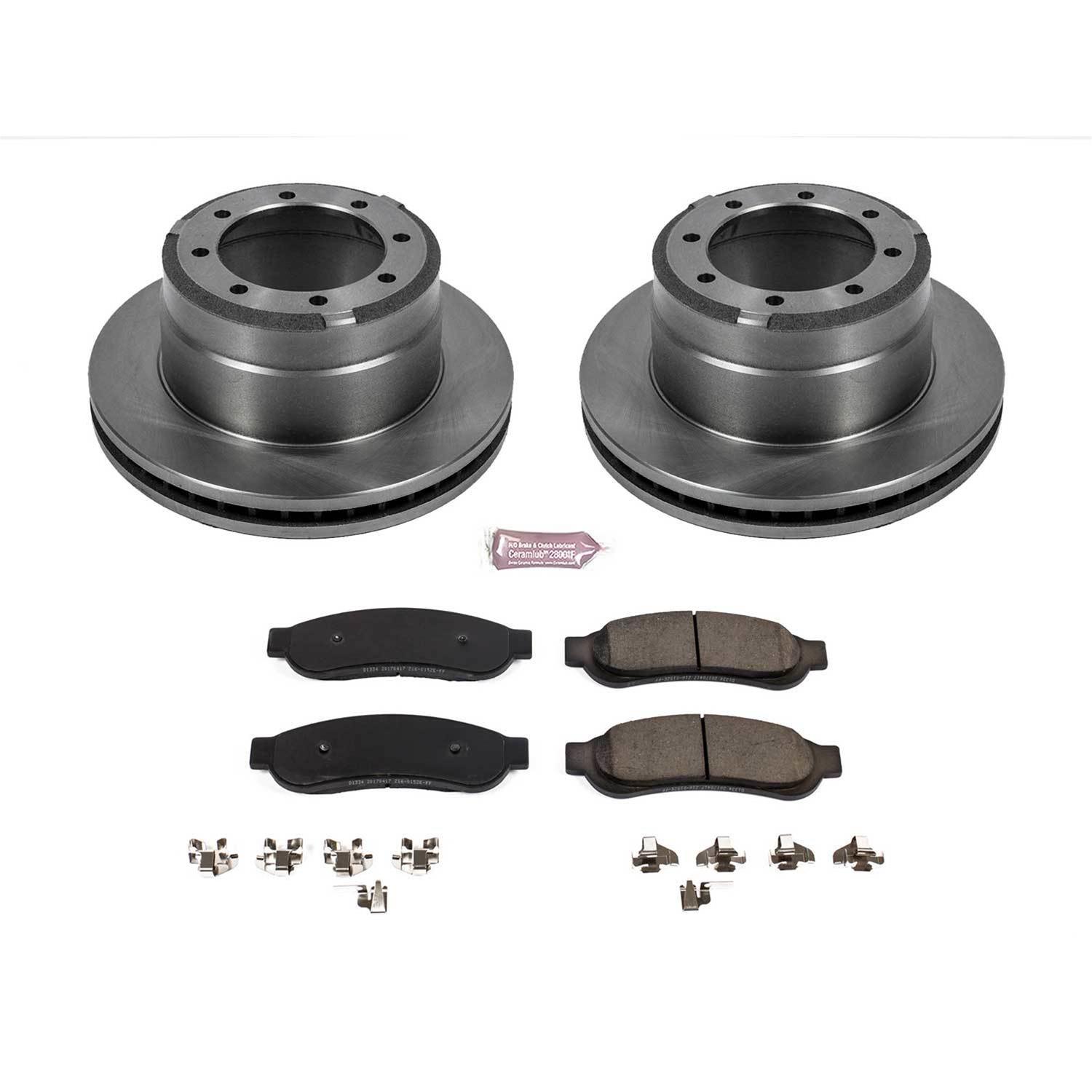 Power Stop 2011 Ford F-350 Super Duty Front & Rear Autospecialty Brake Kit (2x psbAR85107, 1x psbKOE5579, 1x psb17-1333) thumbnail 6