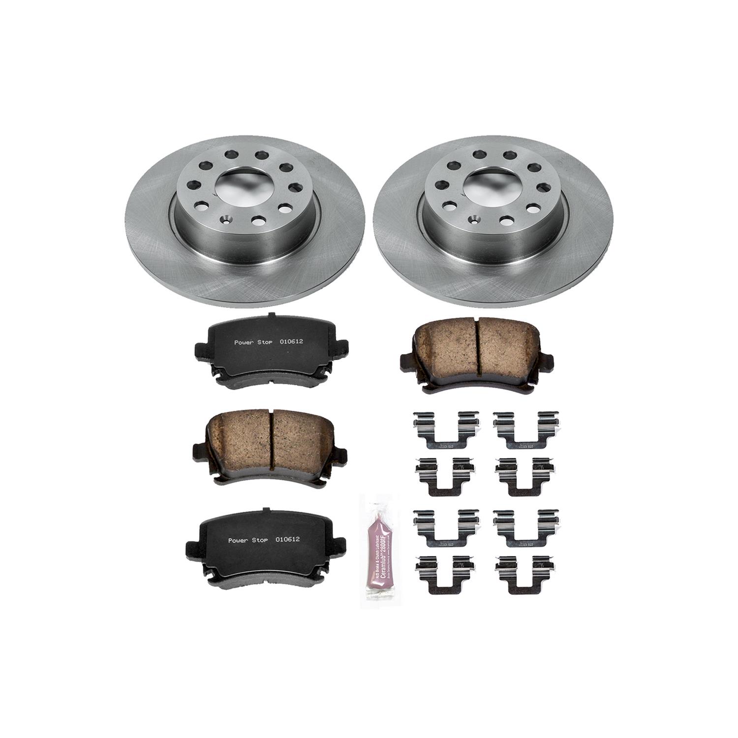 Power Stop 2010 Volkswagen Golf Front & Rear Autospecialty Brake Kit (1x psbKOE5666, 1x psbKOE4623) thumbnail 5