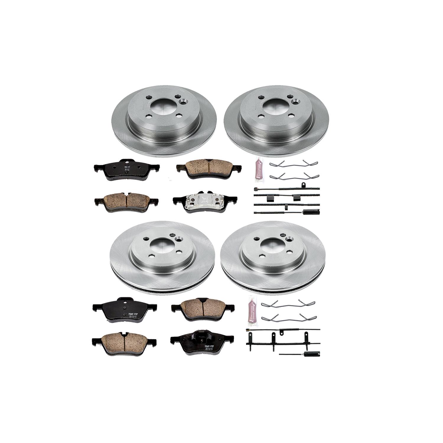 Power Stop 02-06 Mini Cooper Front & Rear Autospecialty Brake Kit (1x psbKOE5726, 1x psbKOE5724) thumbnail 4