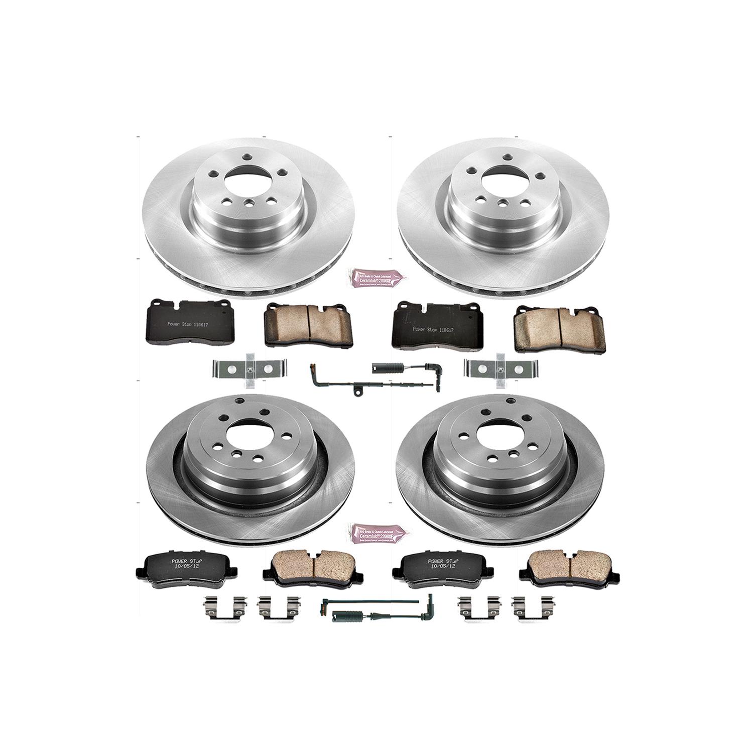 Power Stop 06-09 Land Rover Range Rover Front & Rear Autospecialty Brake Kit (1x psbKOE5424, 1x psbKOE5624) thumbnail 2