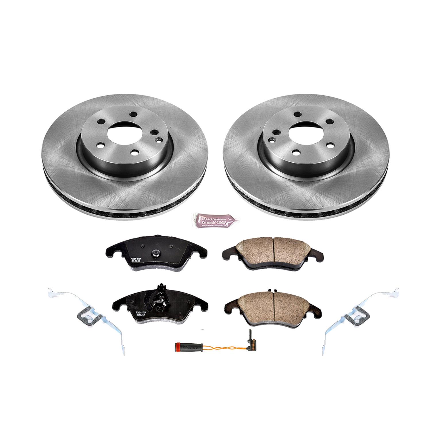 Power Stop 13-14 Mercedes-Benz C300 Front & Rear Autospecialty Brake Kit (1x psbKOE5626, 1x psbKOE5792) thumbnail 4
