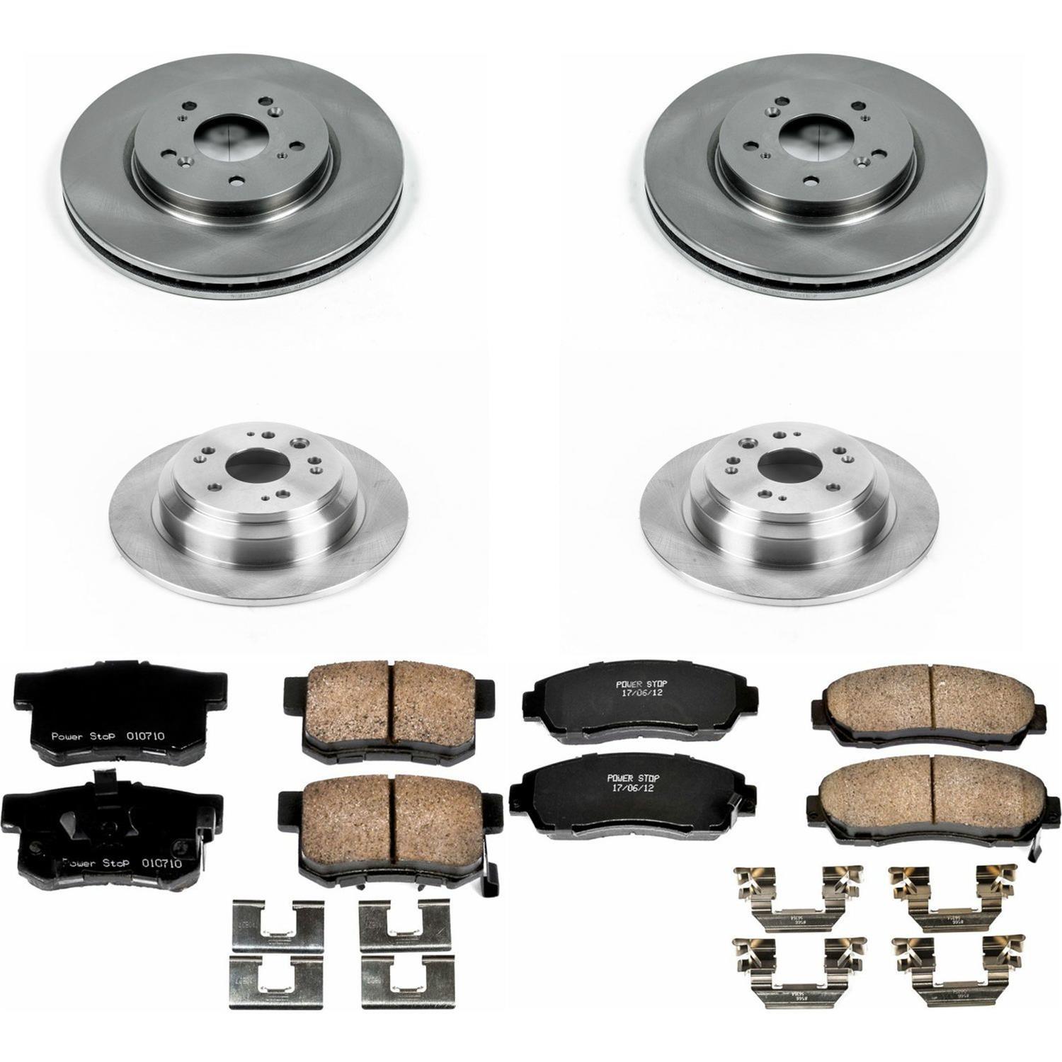 Power Stop 10-11 Honda Accord Crosstour Front & Rear Autospecialty Brake Kit (1x psbKOE228, 1x psbKOE5859) thumbnail 9