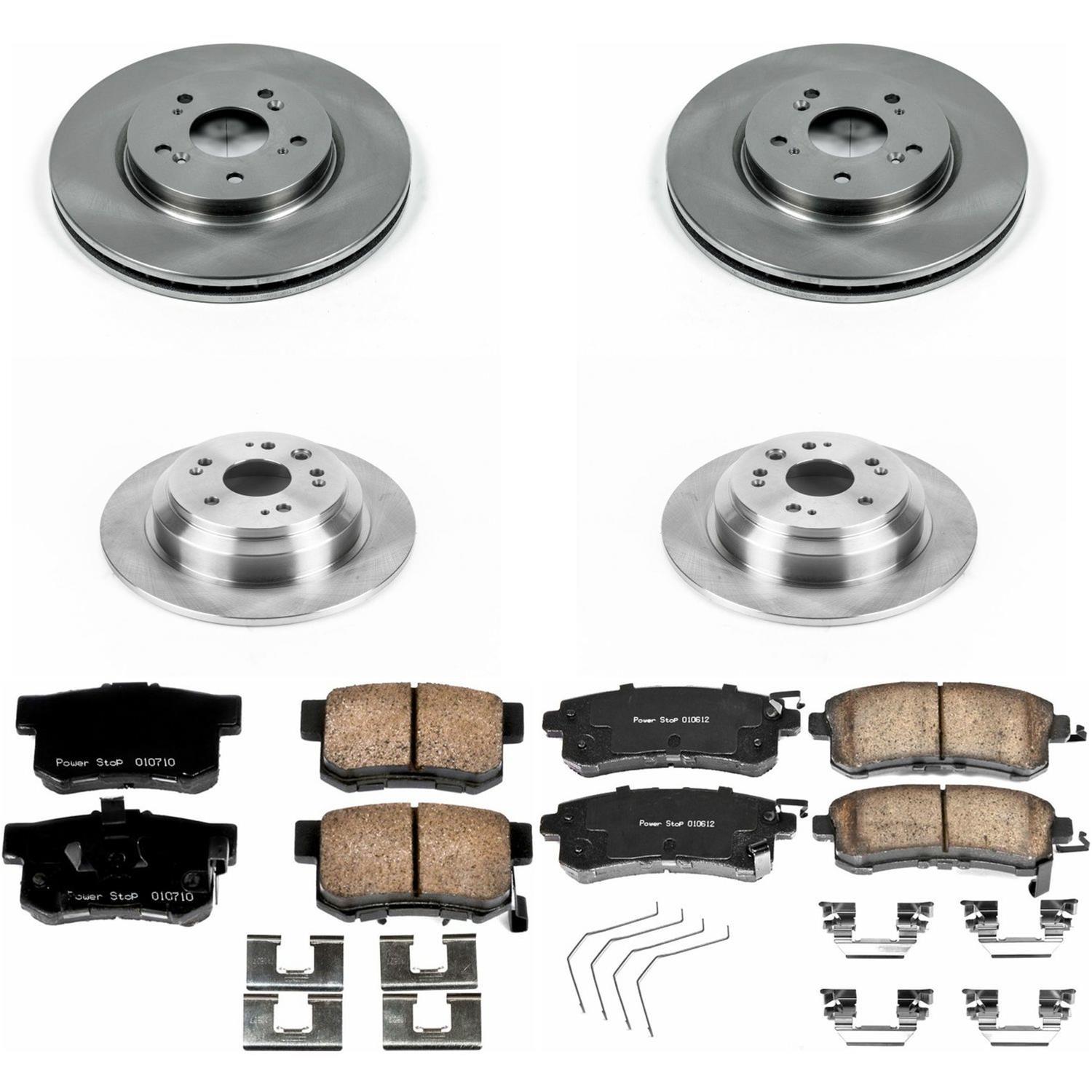 Power Stop 12-15 Honda Crosstour Front & Rear Autospecialty Brake Kit (1x psbKOE5432, 1x psbKOE5859) thumbnail 8