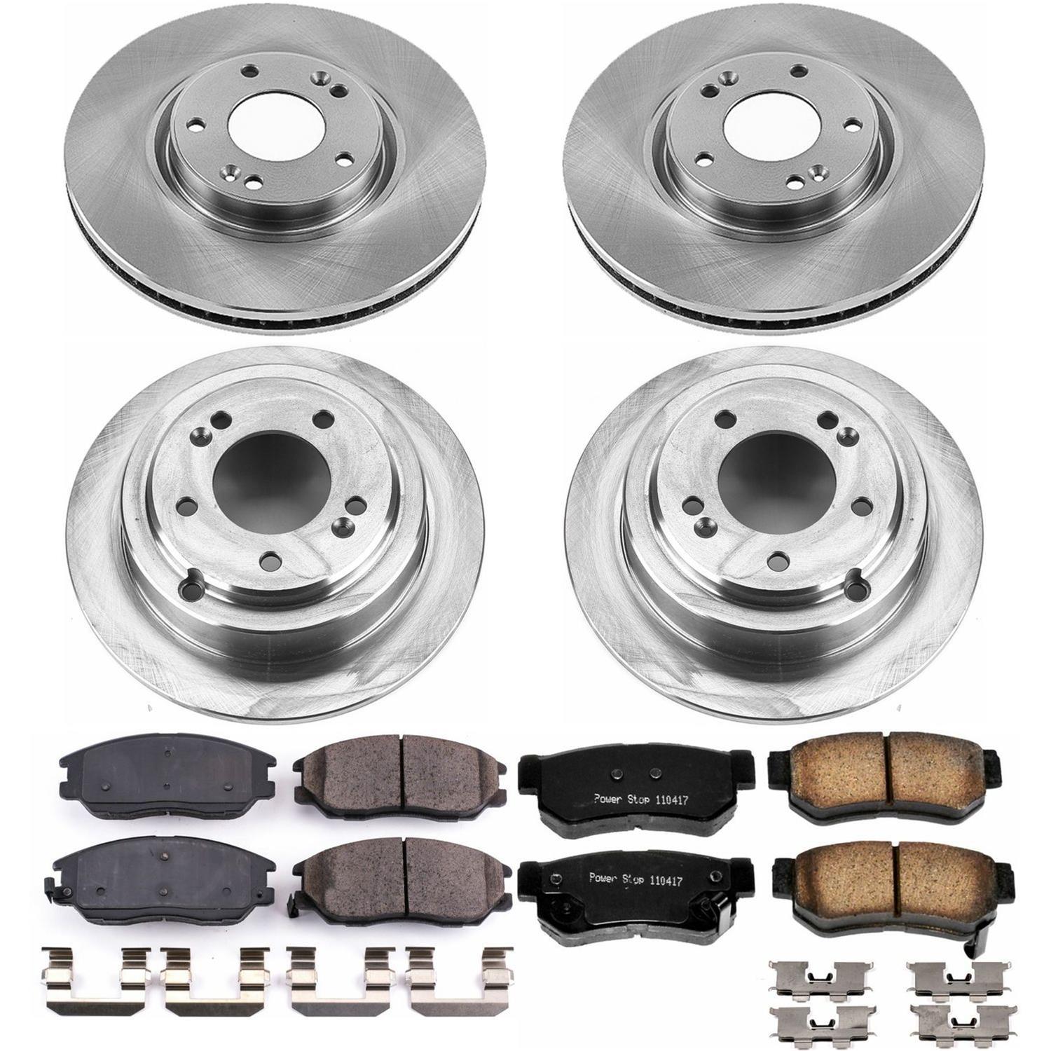 Power Stop 04-06 Kia Amanti Front & Rear Autospecialty Brake Kit (1x psbKOE5917, 1x psbKOE4557) thumbnail 4