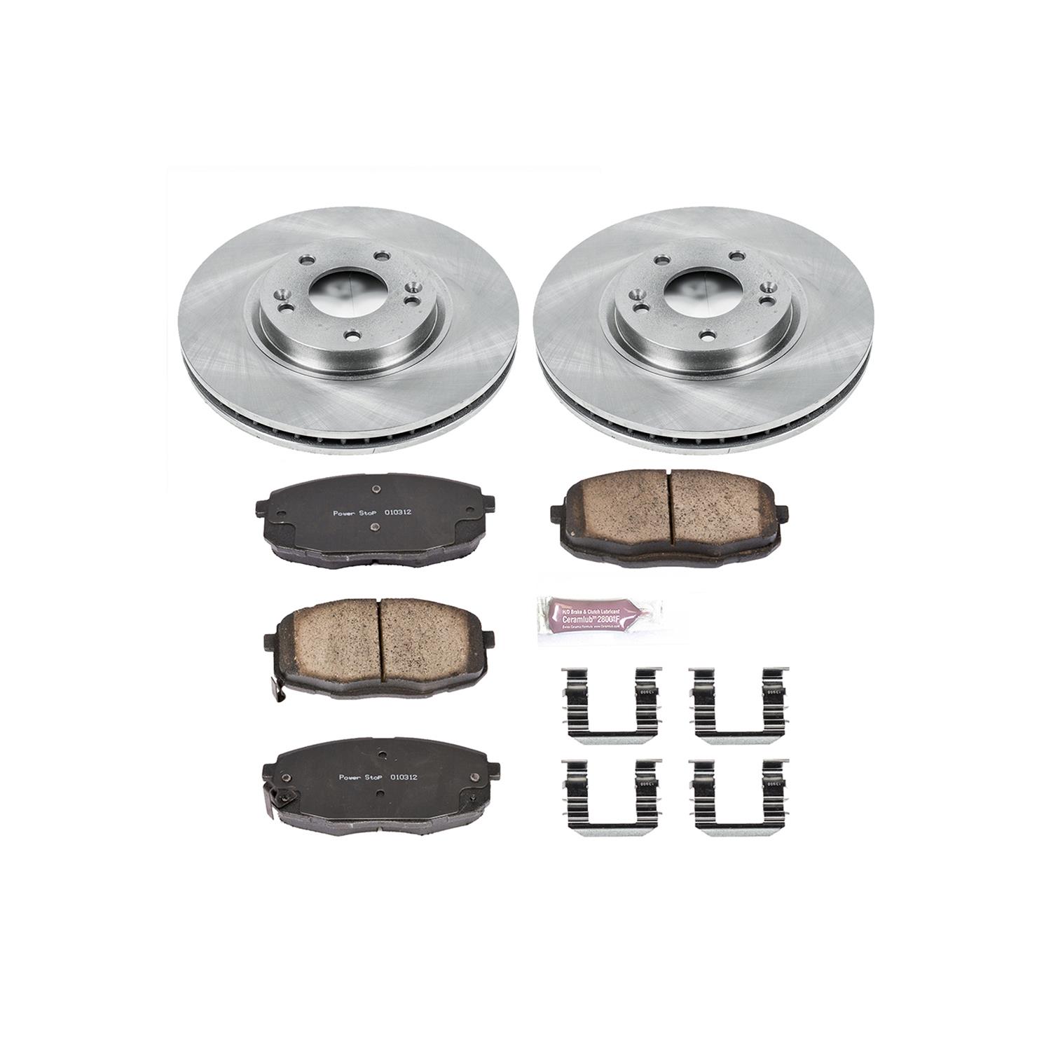 Power Stop 10-13 Kia Forte Front & Rear Autospecialty Brake Kit (1x psbKOE5915, 1x psbKOE5837) thumbnail 4