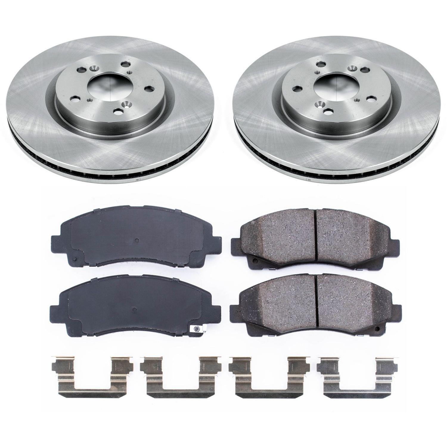 Power Stop 09-14 Acura TL Front & Rear Autospecialty Brake Kit (1x psbKOE5854, 1x psbKOE5855) thumbnail 8