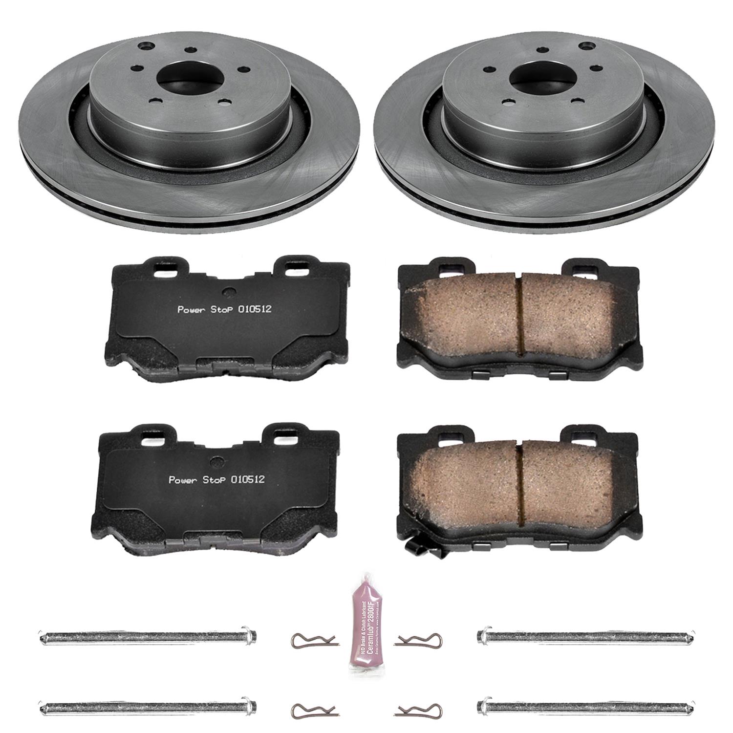 Power Stop 09-13 Infiniti FX50 Front & Rear Autospecialty Brake Kit (1x psbKOE5861, 1x psbKOE2915) thumbnail 3