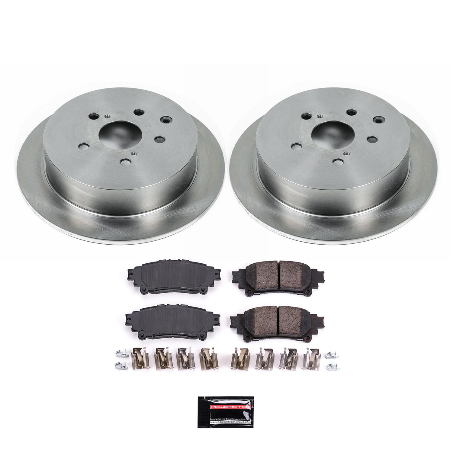 Power Stop KOE5864 Power Stop Z17 Evolution Plus Stock Replacement Brake  Kits | Summit Racing