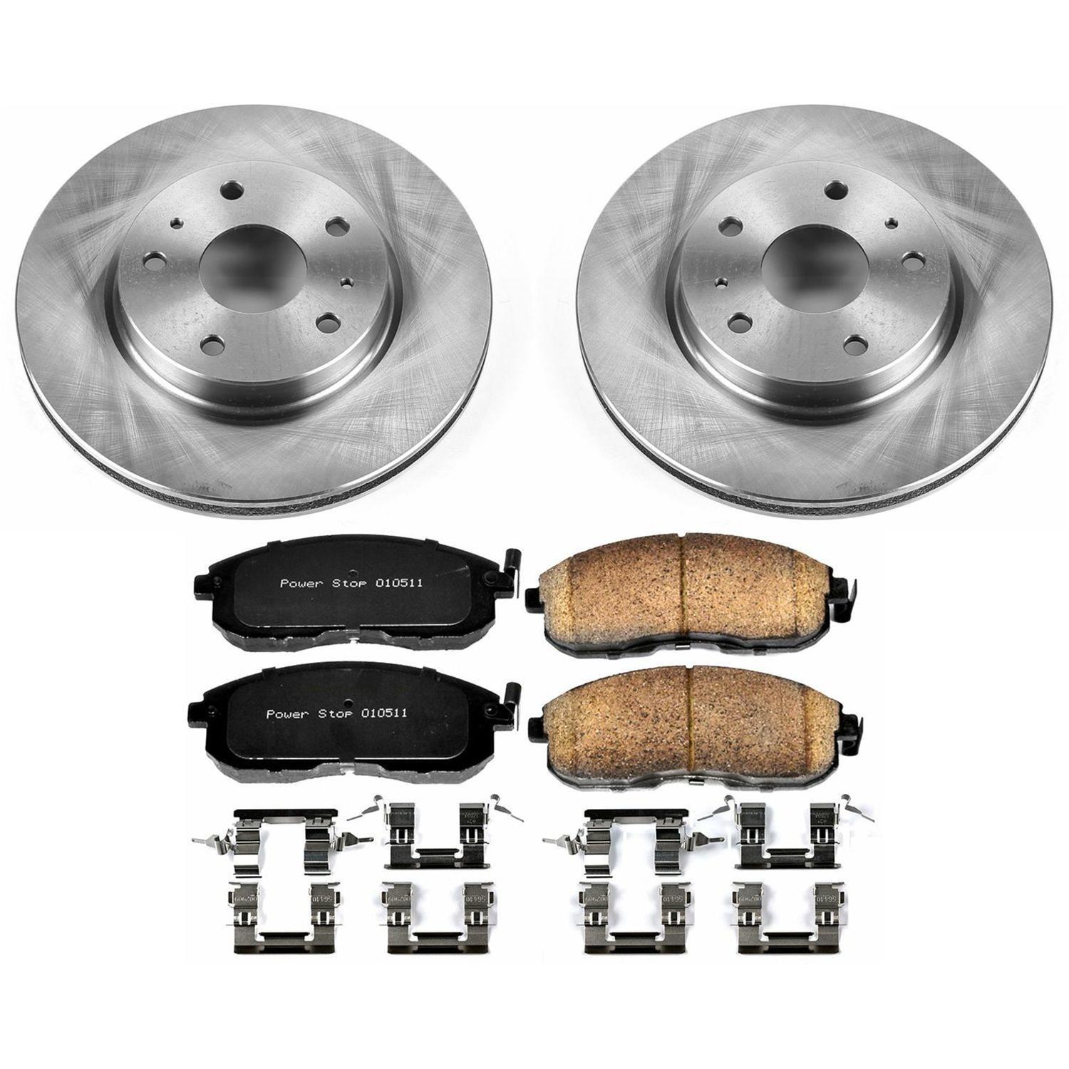 Power Stop 07-13 Suzuki SX4 Front & Rear Autospecialty Brake Kit (1x psbKOE5887, 1x psbKOE5889) thumbnail 7