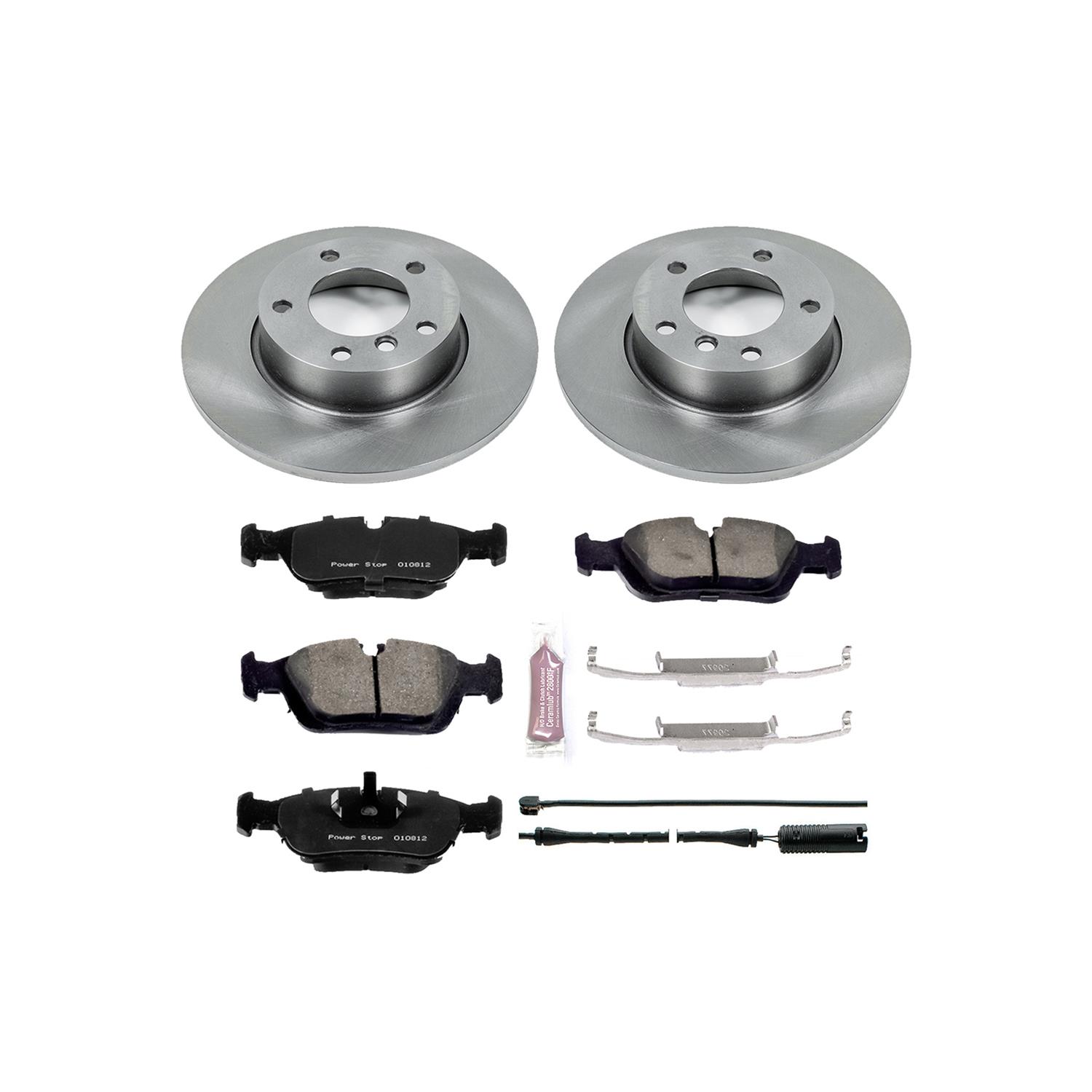 KOE108 Autospecialty 1-Click OE Replacement Brake Kit Power Stop