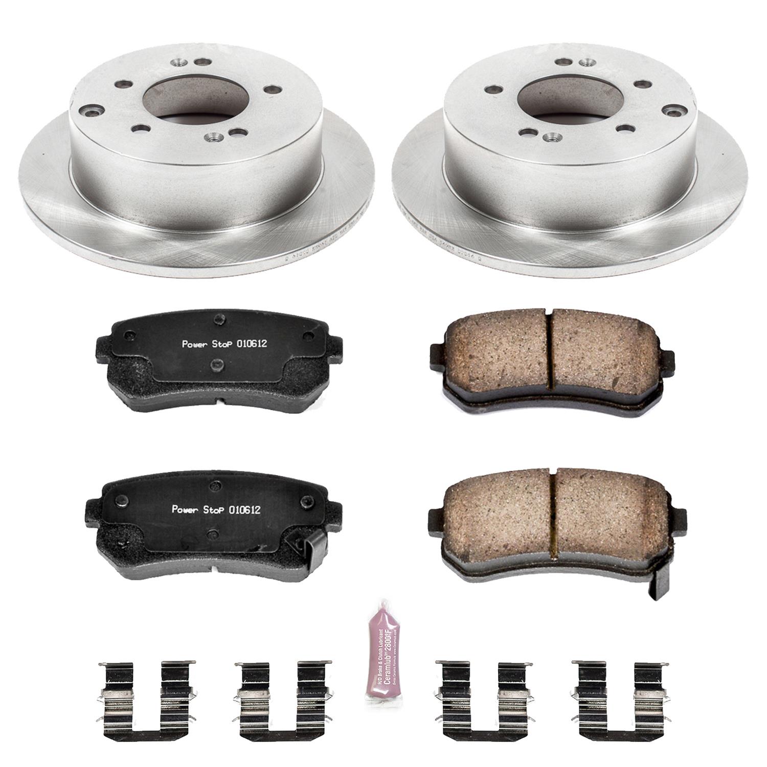 Power Stop 10-13 Kia Forte Front & Rear Autospecialty Brake Kit (1x psbKOE5915, 1x psbKOE5911) thumbnail 8