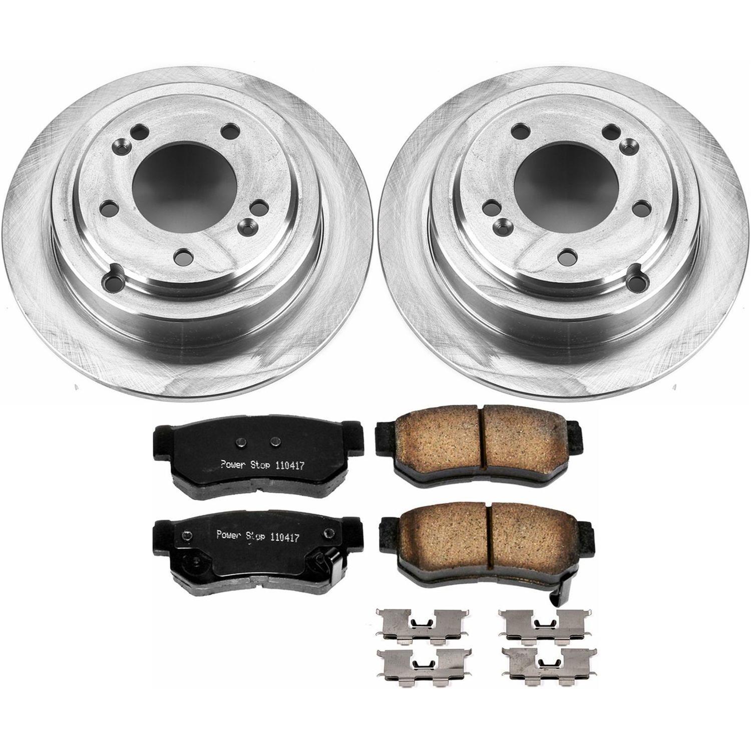 Power Stop 04-06 Kia Amanti Front & Rear Autospecialty Brake Kit (1x psbKOE5917, 1x psbKOE4557) thumbnail 6