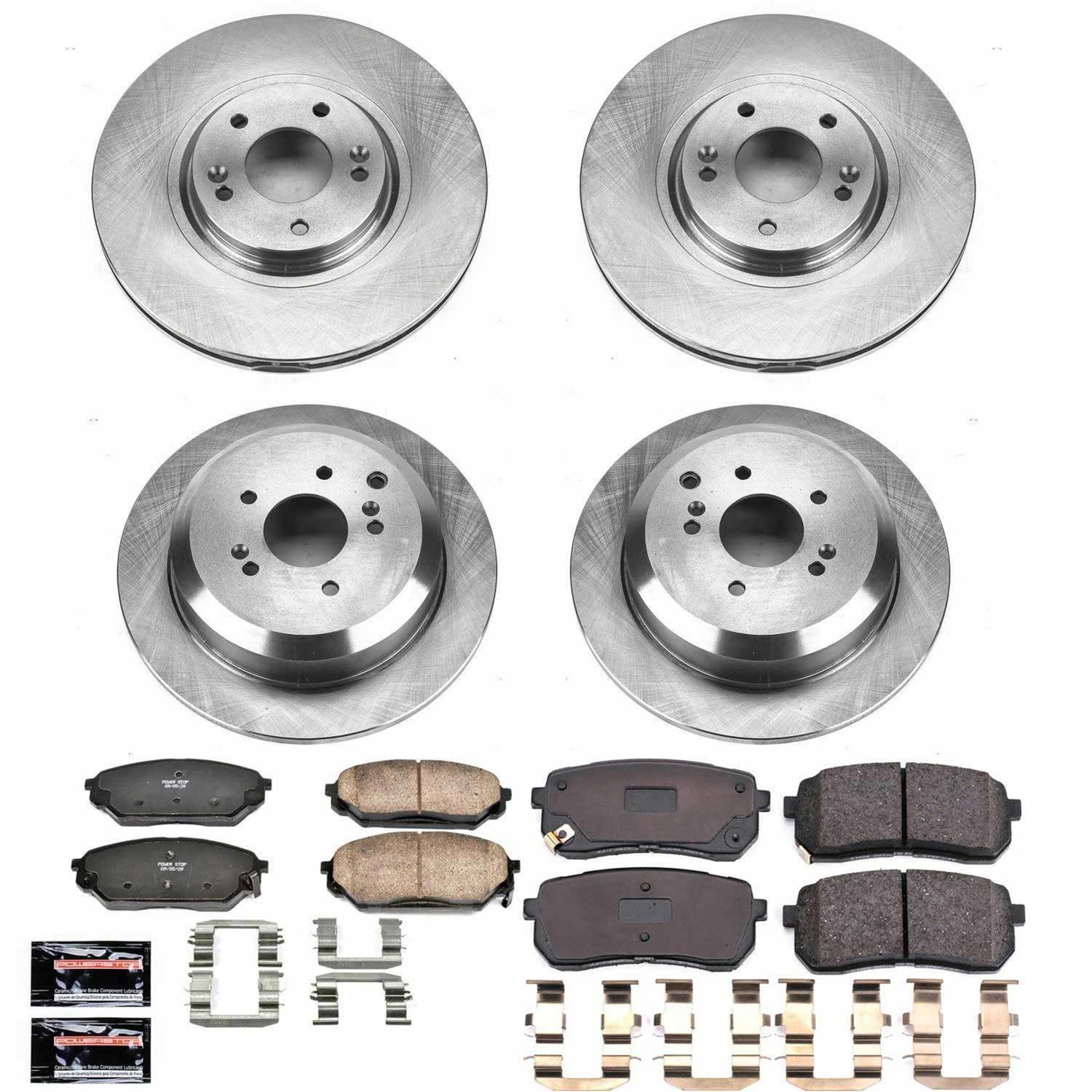 Power Stop 07-12 Hyundai Veracruz Front & Rear Autospecialty Brake Kit (1x psbKOE5918, 1x psbKOE5920) thumbnail 4