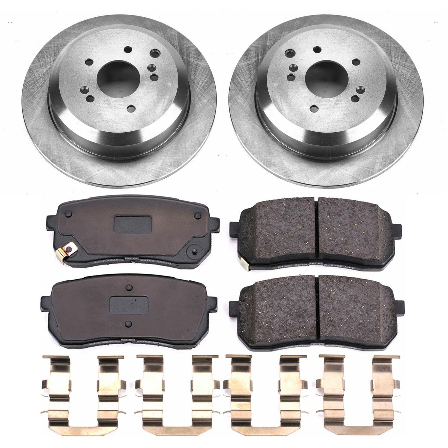 Power Stop 07-12 Hyundai Veracruz Front & Rear Autospecialty Brake Kit (1x psbKOE5918, 1x psbKOE5920) thumbnail 6
