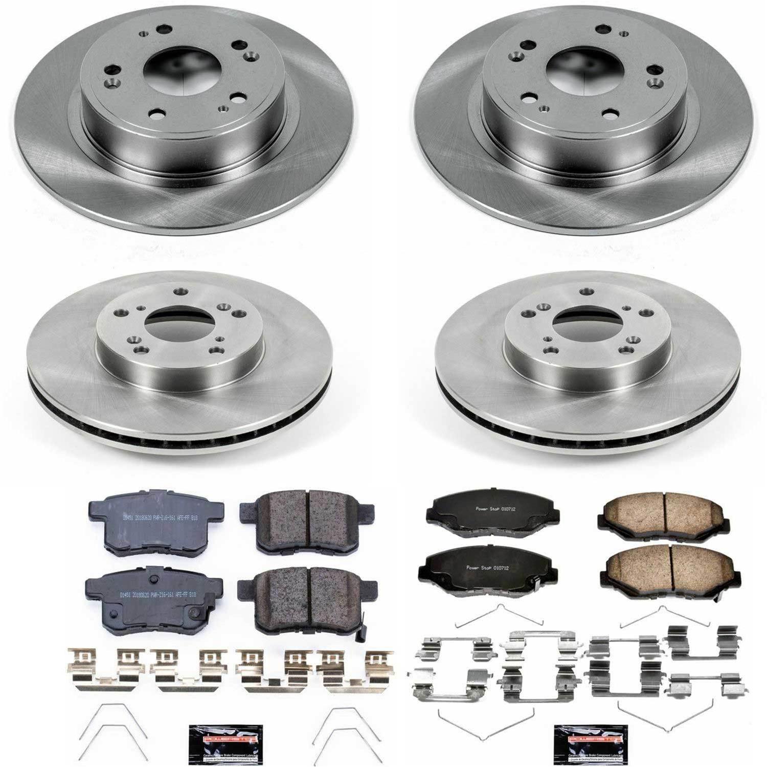 Power Stop 11-12 Honda Accord Front & Rear Autospecialty Brake Kit (1x psbKOE5368, 1x psbKOE1043) thumbnail 2