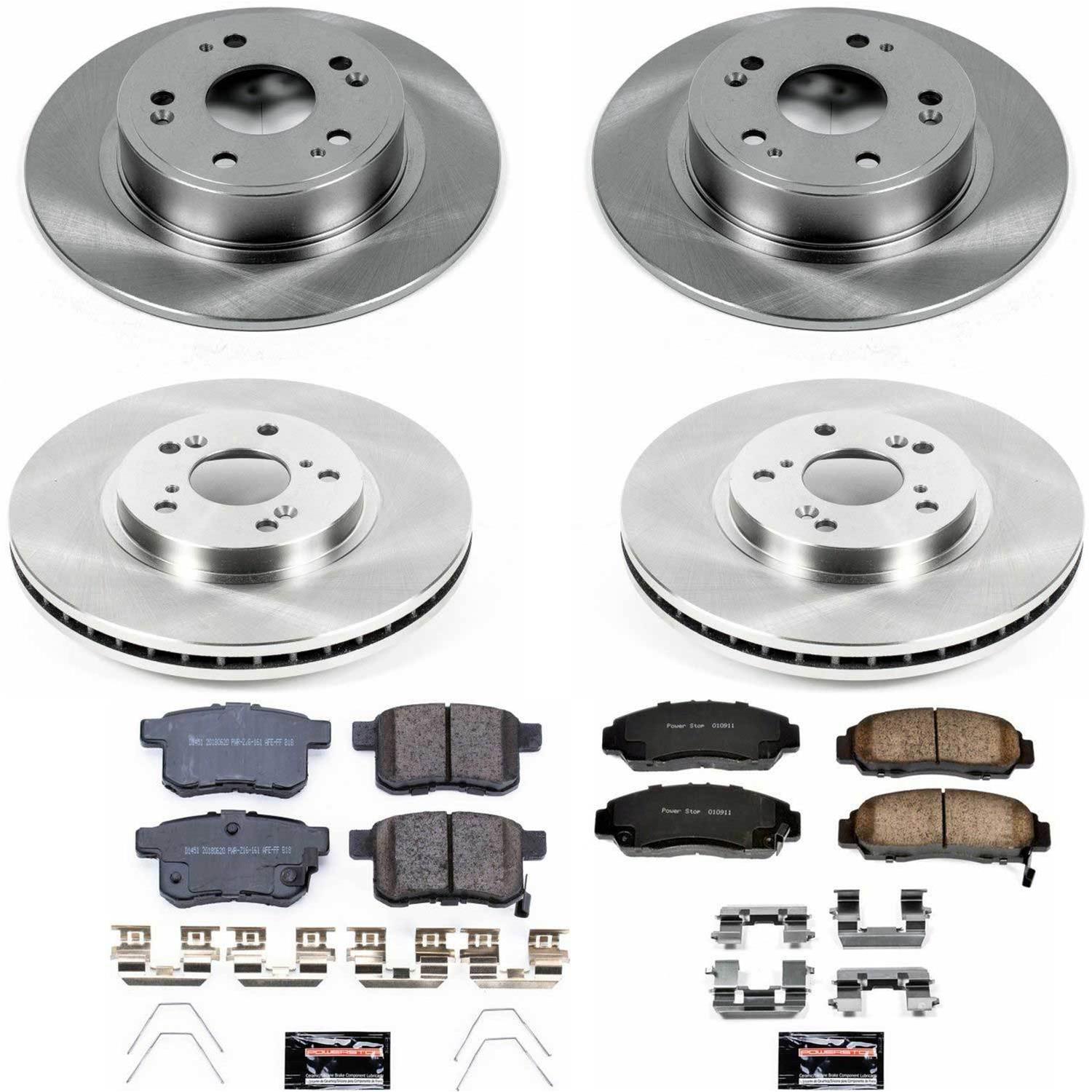 Power Stop 2011 Honda Accord Front & Rear Autospecialty Brake Kit (1x psbKOE5368, 1x psbKOE2292) thumbnail 2