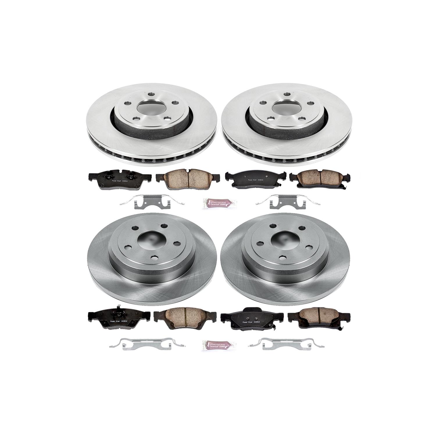 PowerStop Z17 Evolution Plus Stock Replacement Brake Kits