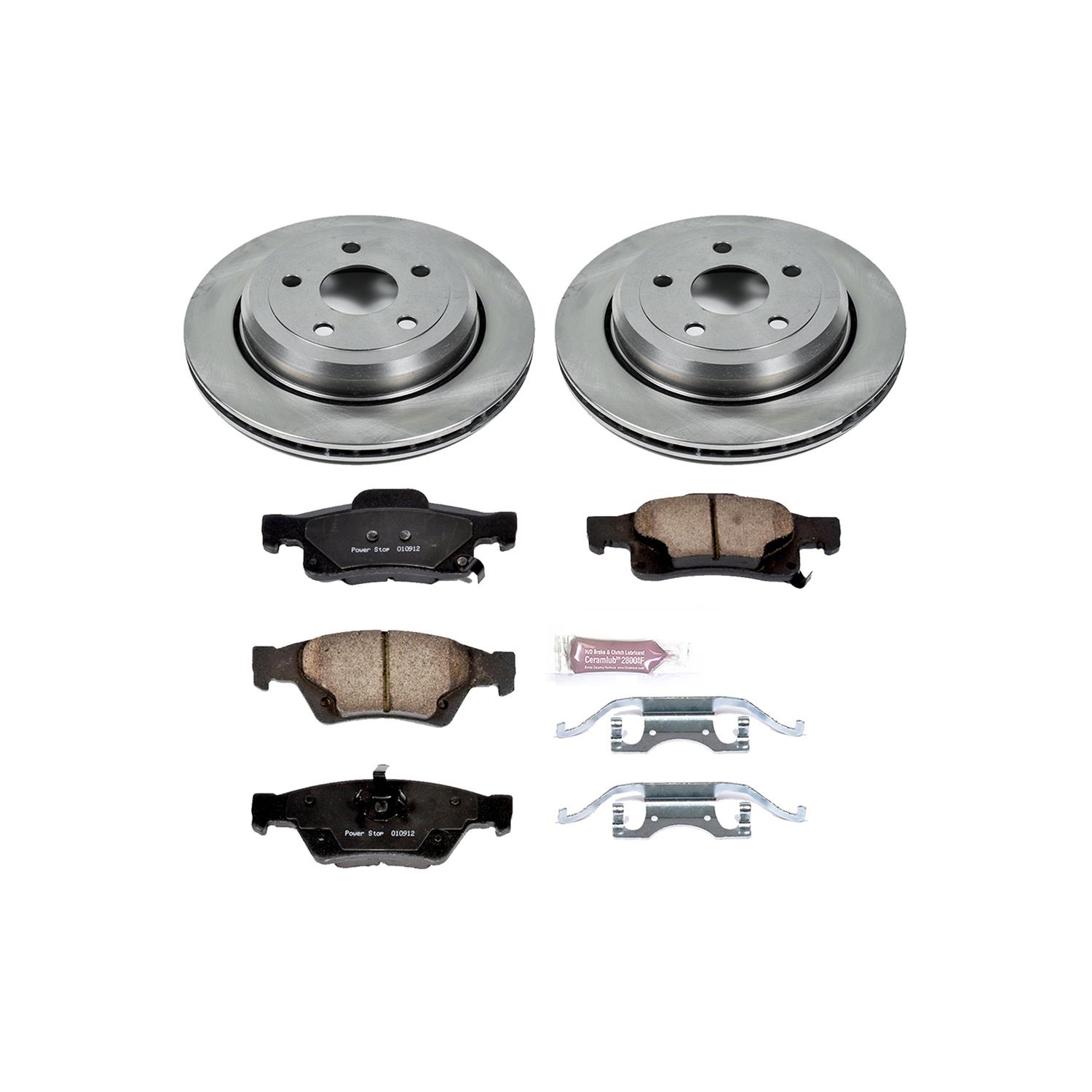 Power Stop 13-16 Dodge Durango Front & Rear Autospecialty Brake Kit (1x psbKOE5953, 1x psbKOE6536) thumbnail 5