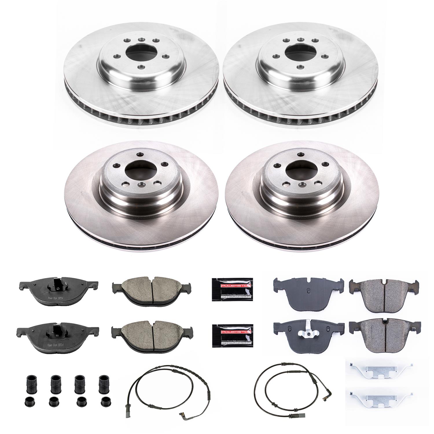 Power Stop 09-10 BMW 750i Front & Rear Autospecialty Brake Kit (1x psbKOE6014, 1x psbKOE6012) thumbnail 8