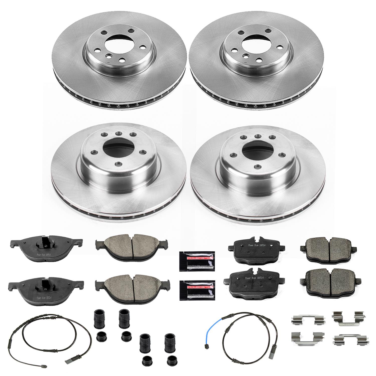 Power Stop 11-16 BMW 550i Front & Rear Autospecialty Brake Kit (1x psbKOE6026, 1x psbKOE6037) thumbnail 6