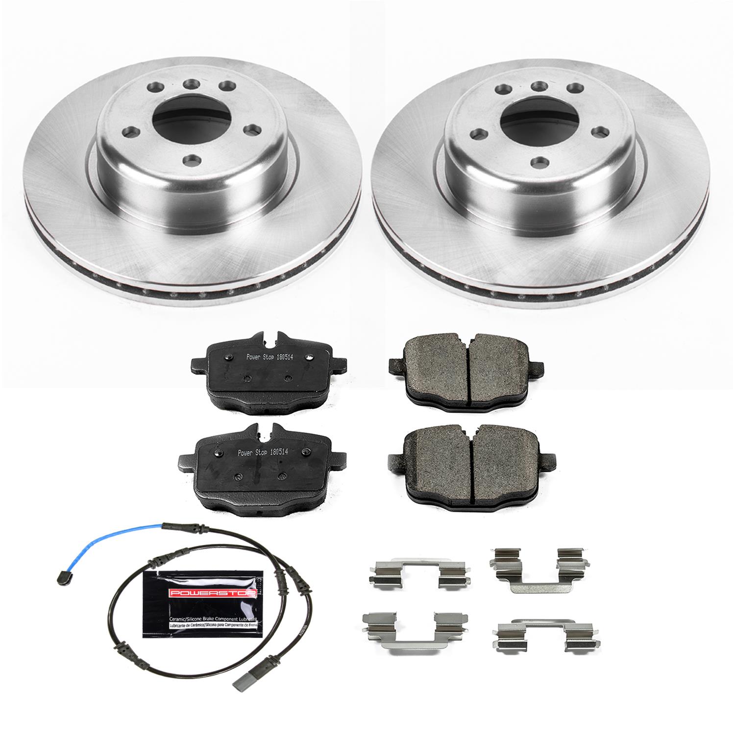 Power Stop 12-16 BMW 640i Front & Rear Autospecialty Brake Kit (1x psbKOE6037, 1x psbKOE6020) thumbnail 4