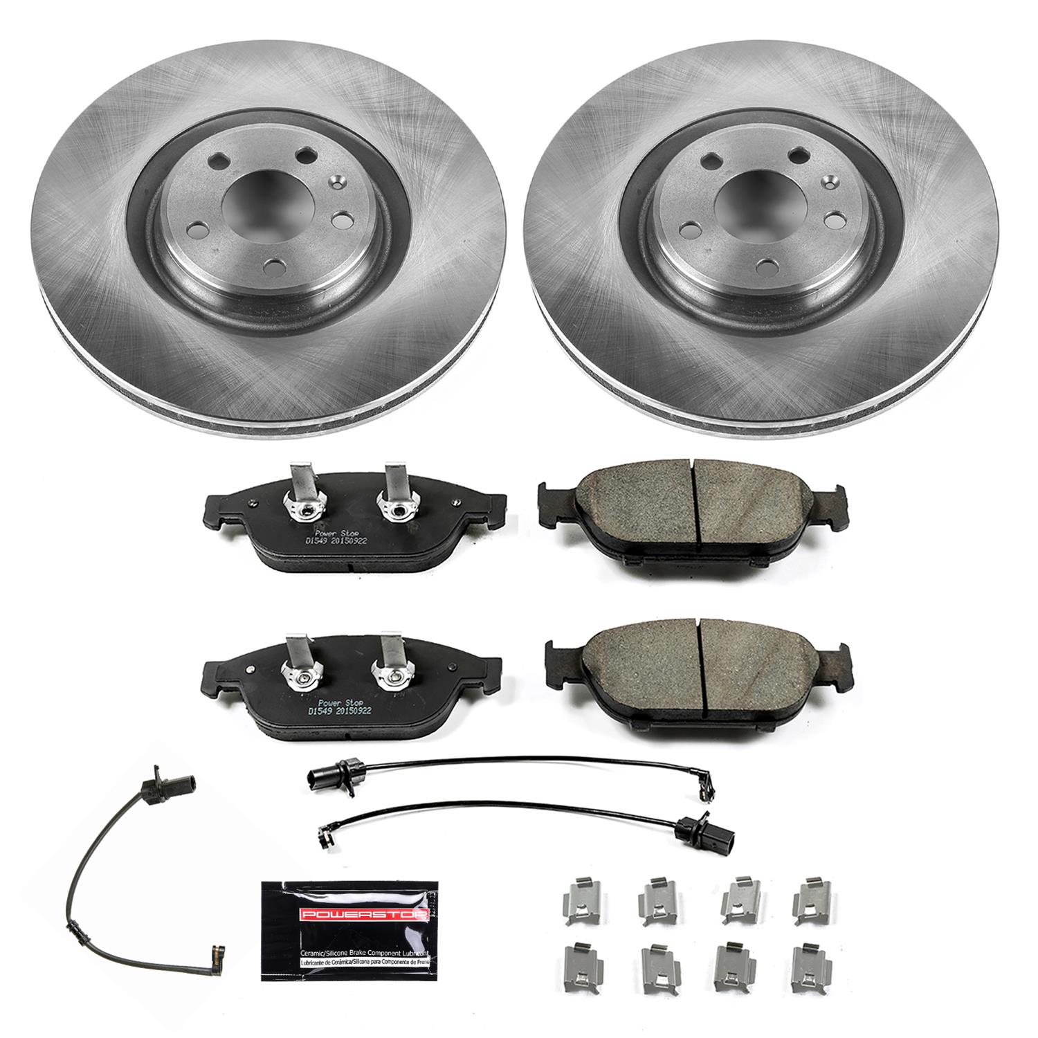 Power Stop 12-16 Audi A6 Quattro Front & Rear Autospecialty Brake Kit (1x psbKOE6129, 1x psbKOE6139) thumbnail 7