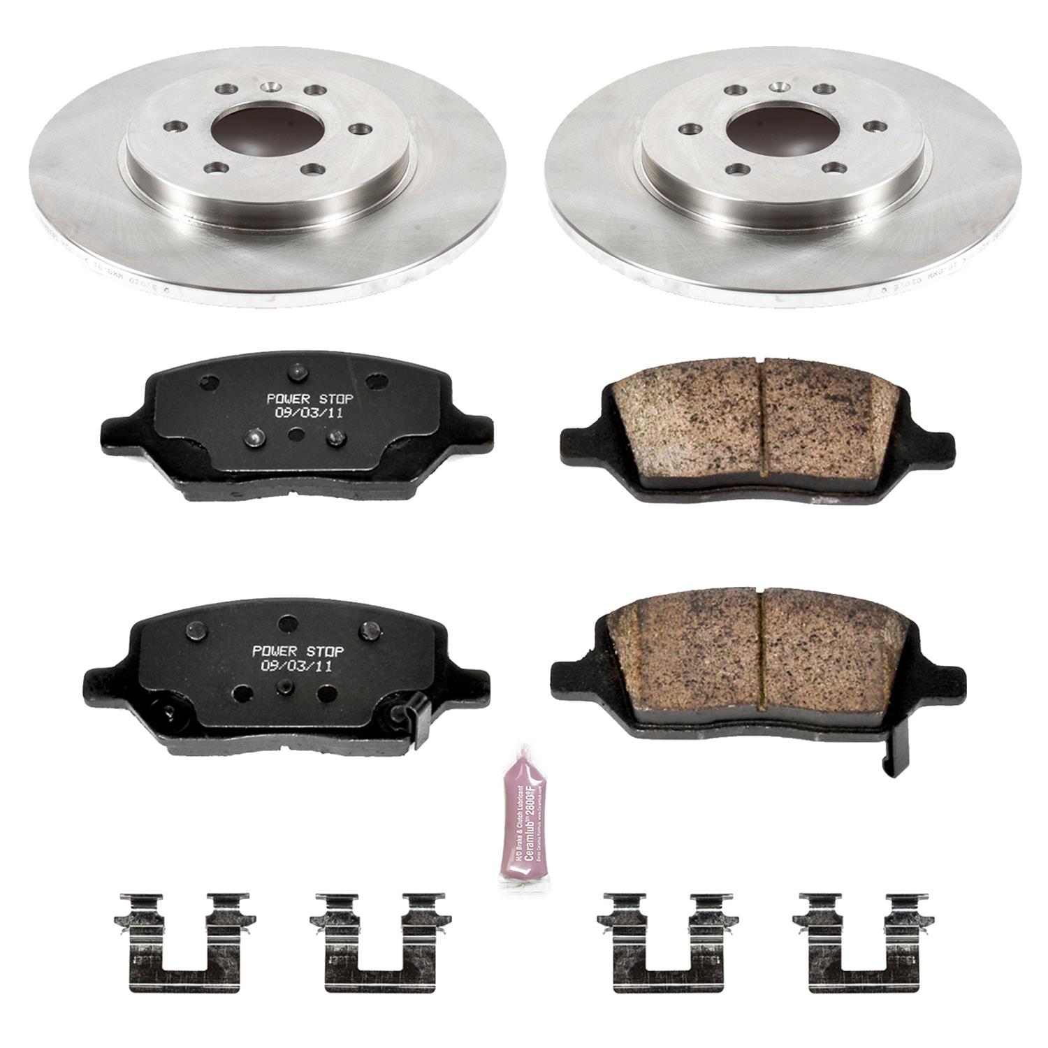 Power Stop 2006 Buick Terraza Front & Rear Autospecialty Brake Kit (1x psbKOE4602, 1x psbKOE6174) thumbnail 3