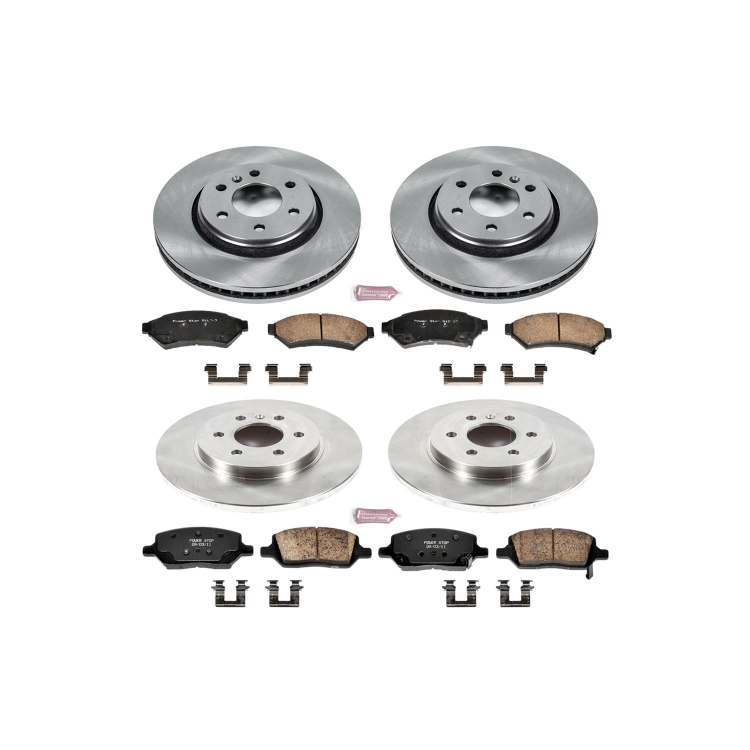 Power Stop 2006 Buick Terraza Front & Rear Autospecialty Brake Kit (1x psbKOE4602, 1x psbKOE6174) thumbnail 5