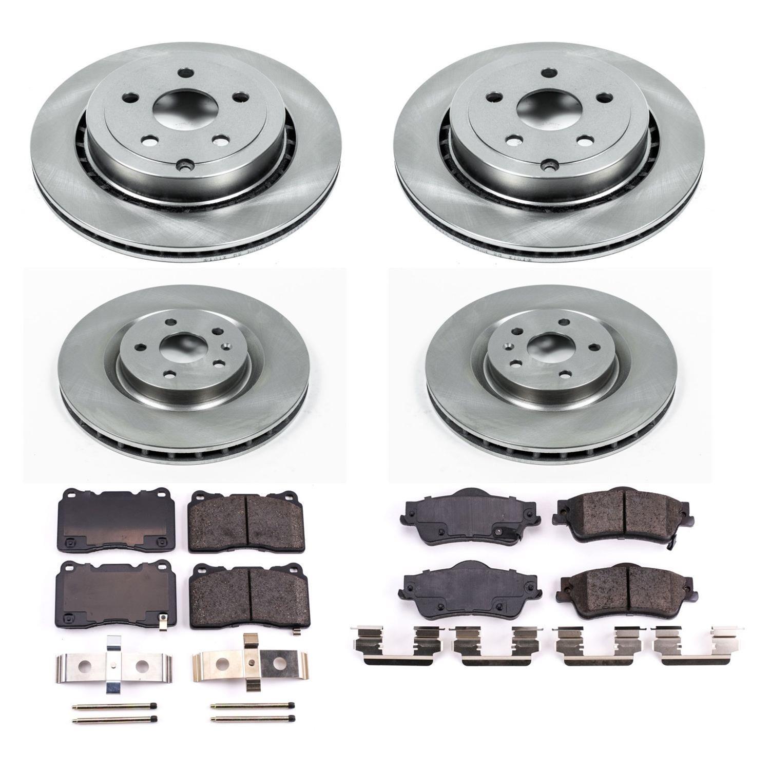 Power Stop 2009 Pontiac G8 Front & Rear Autospecialty Brake Kit (1x psbKOE5528, 1x psbKOE2948) thumbnail 8