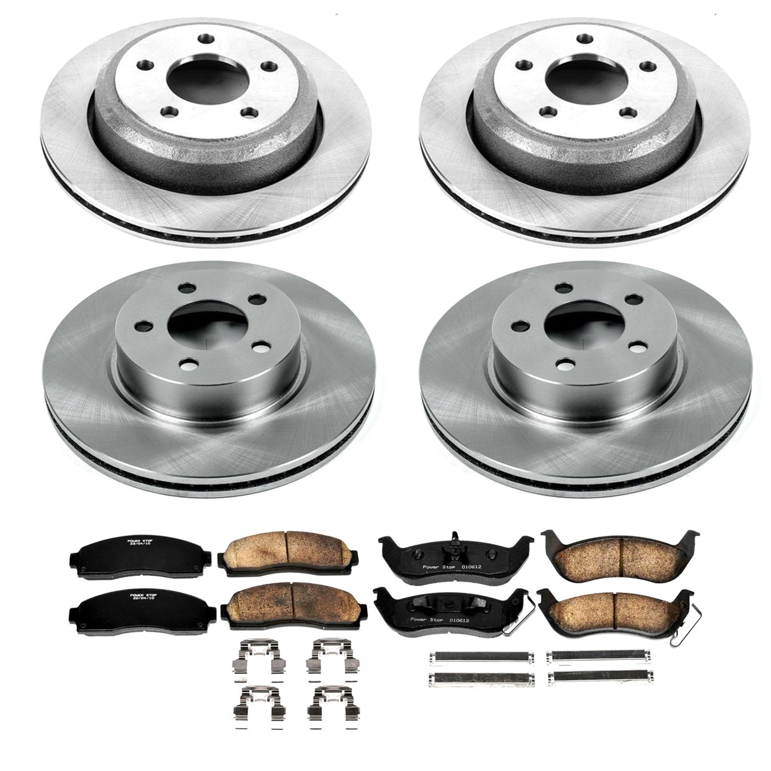 Power Stop 10-11 Ford Ranger Front & Rear Autospecialty Brake Kit (1x psbKOE1923, 1x psbKOE6181) thumbnail 6