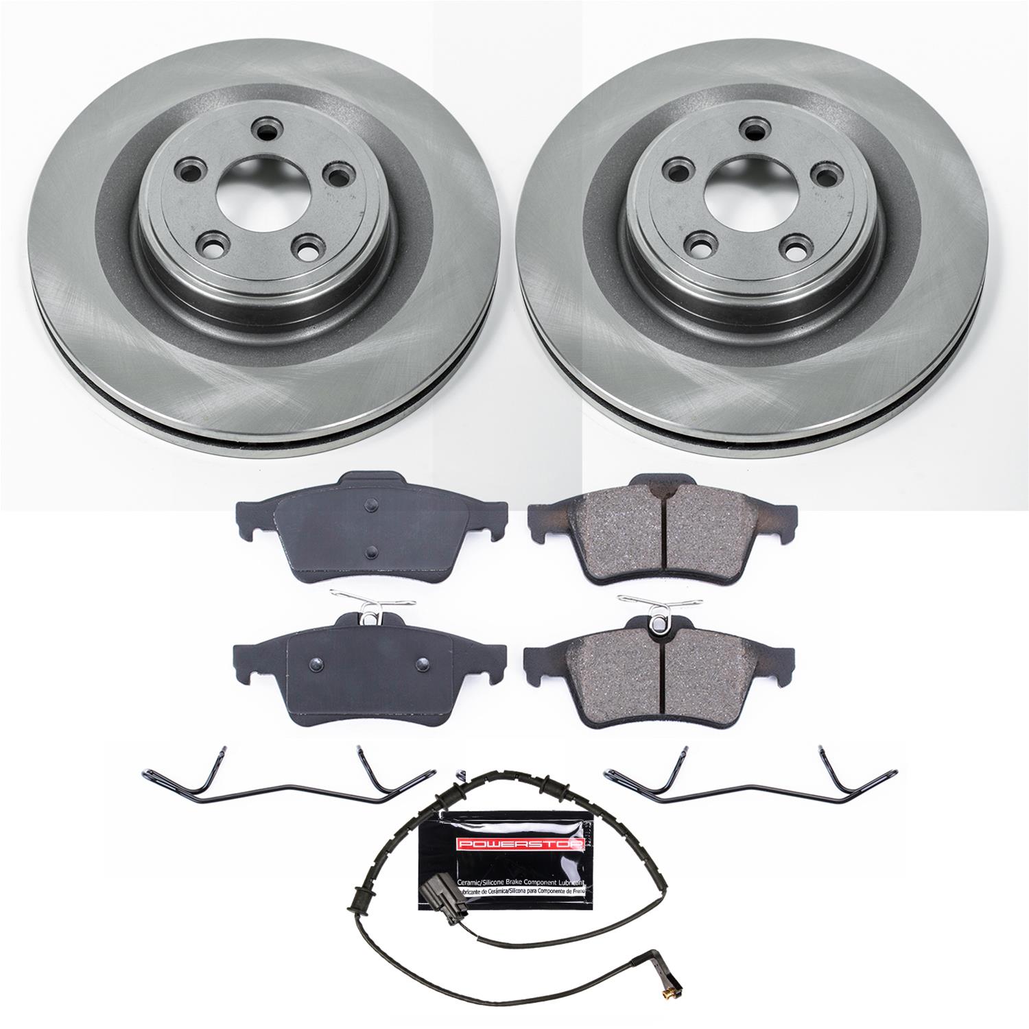 Power Stop 13-15 Jaguar XF Front & Rear Autospecialty Brake Kit (1x psbKOE6279, 1x psbKOE7680) thumbnail 9