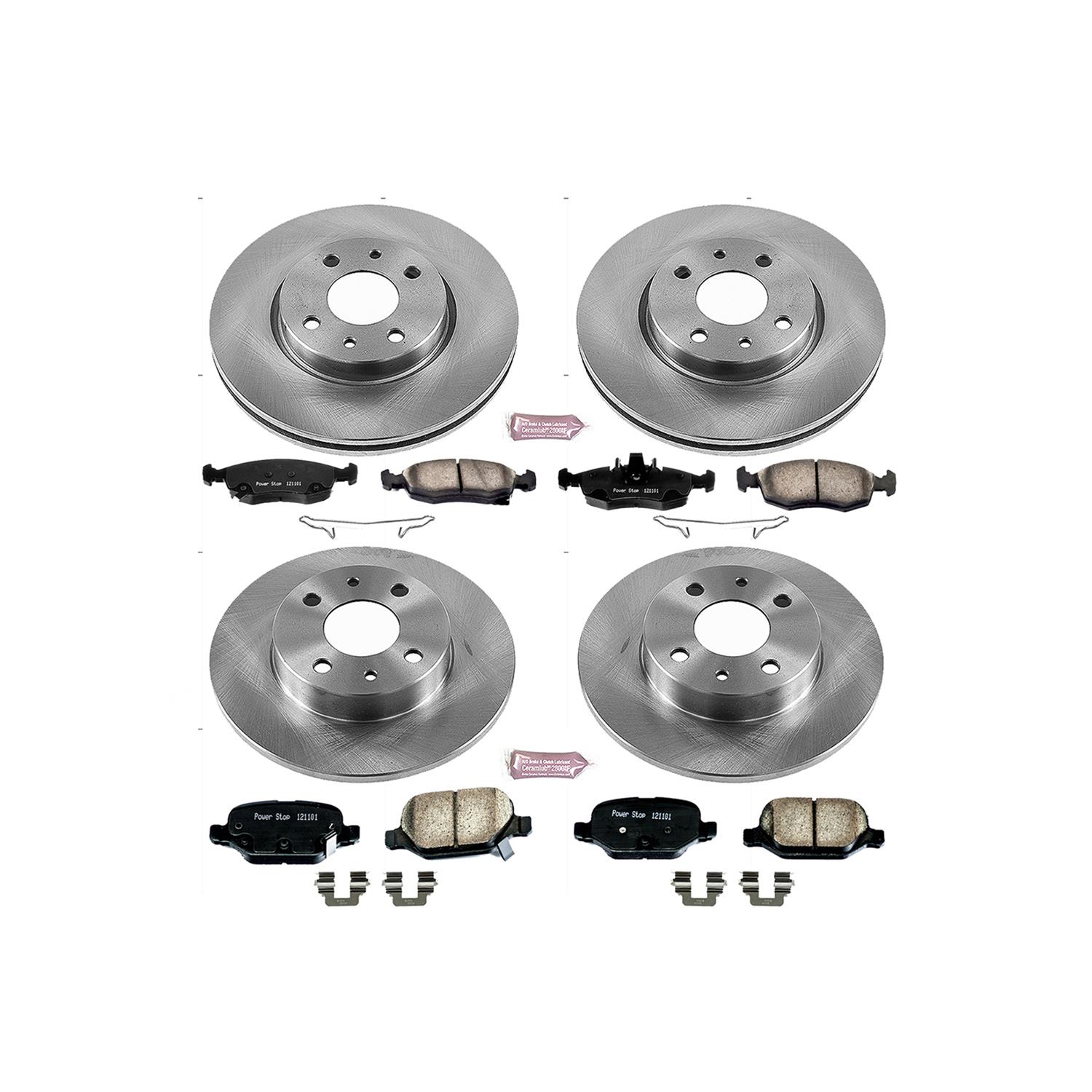 Power Stop 12-18 Fiat 500 Front & Rear Autospecialty Brake Kit (1x psbKOE6292, 1x psbKOE6290) thumbnail 3