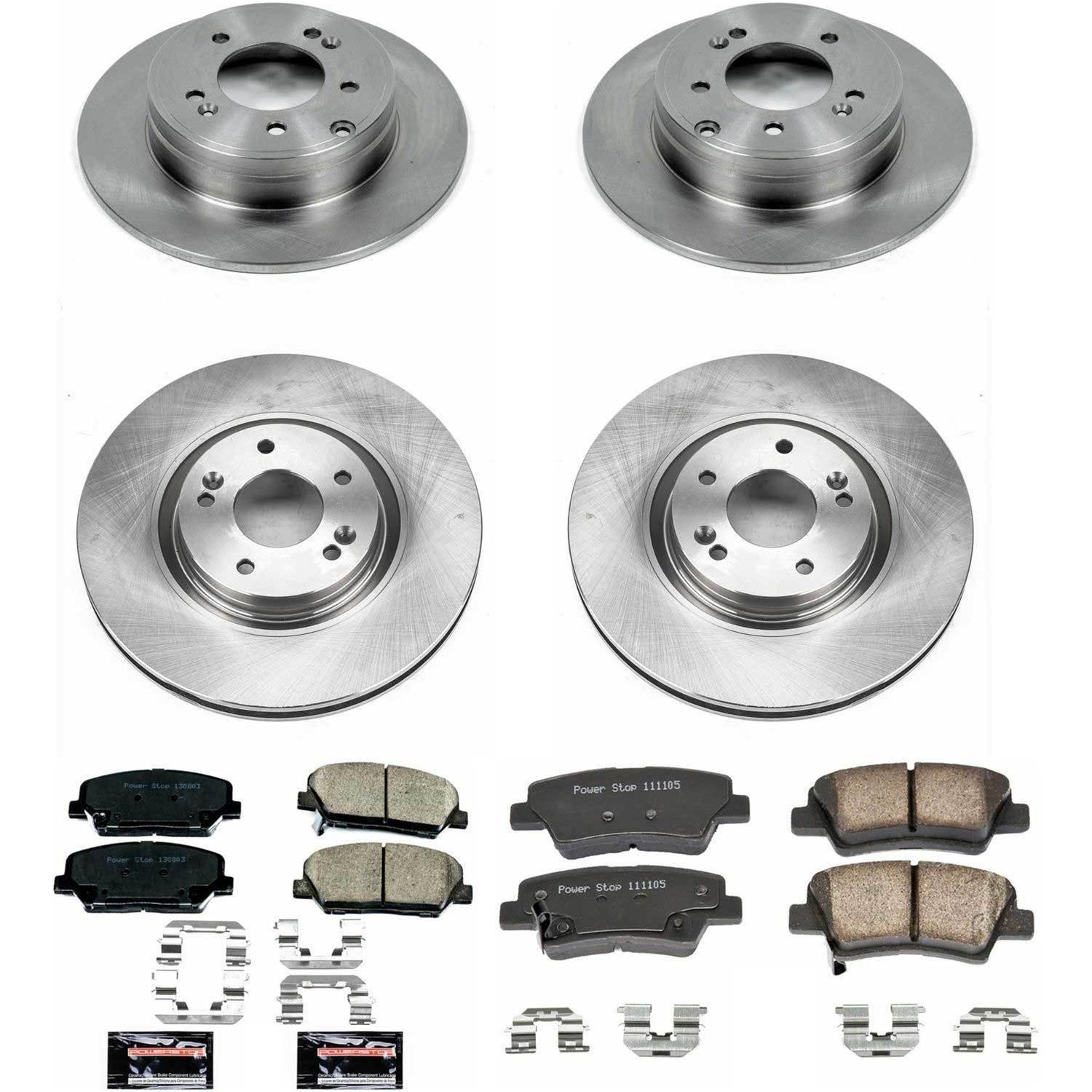 Power Stop 11-15 Kia Optima Front & Rear Autospecialty Brake Kit (1x psbKOE5381, 1x psbKOE6324) thumbnail 6