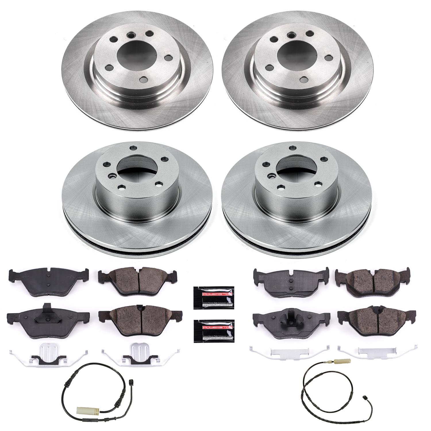 Power Stop 10-13 BMW 128i Front & Rear Autospecialty Brake Kit (1x psbKOE6348, 1x psbKOE6346) thumbnail 2