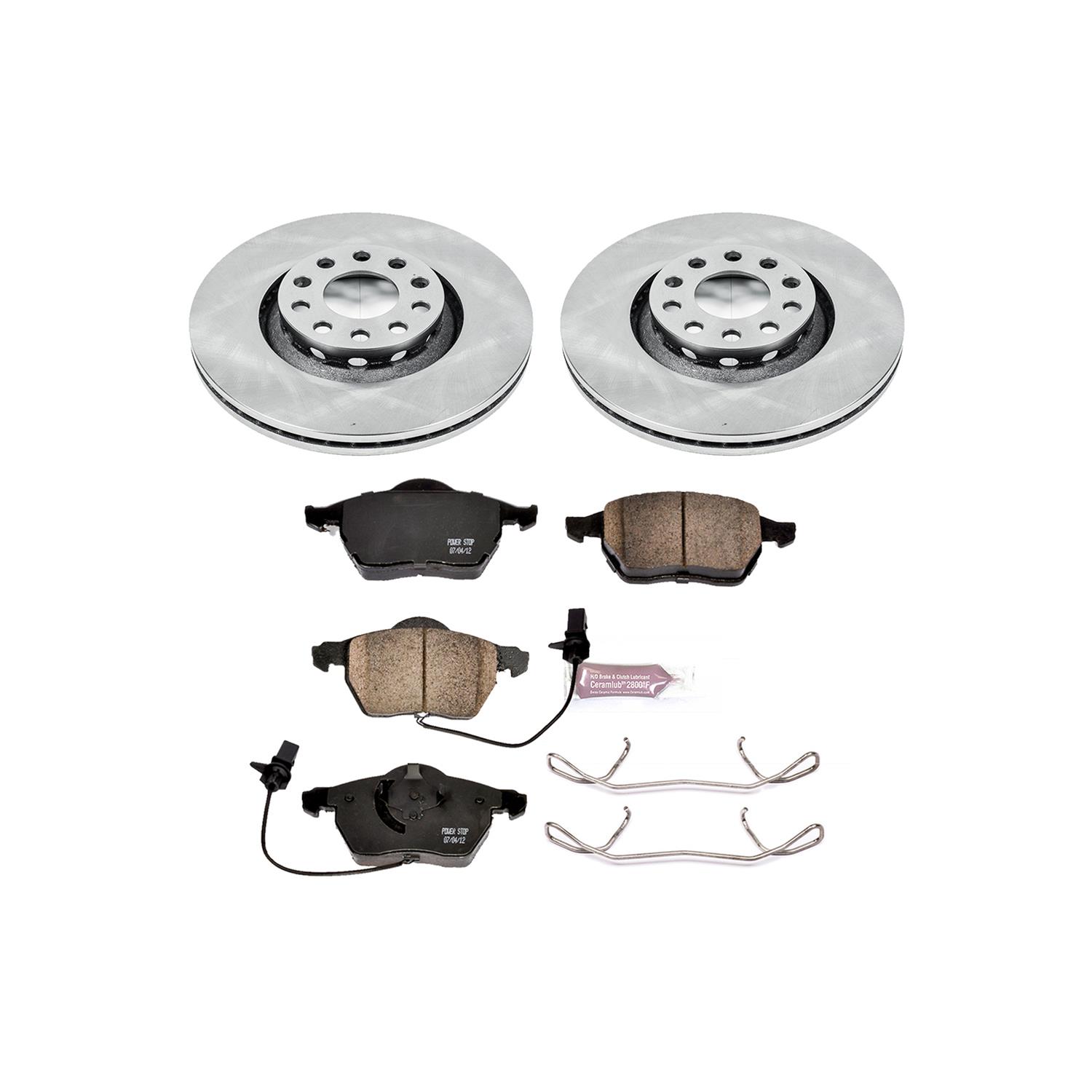 Power Stop 98-04 Audi A6 Front & Rear Autospecialty Brake Kit (1x psbKOE515, 1x psbKOE636) thumbnail 5