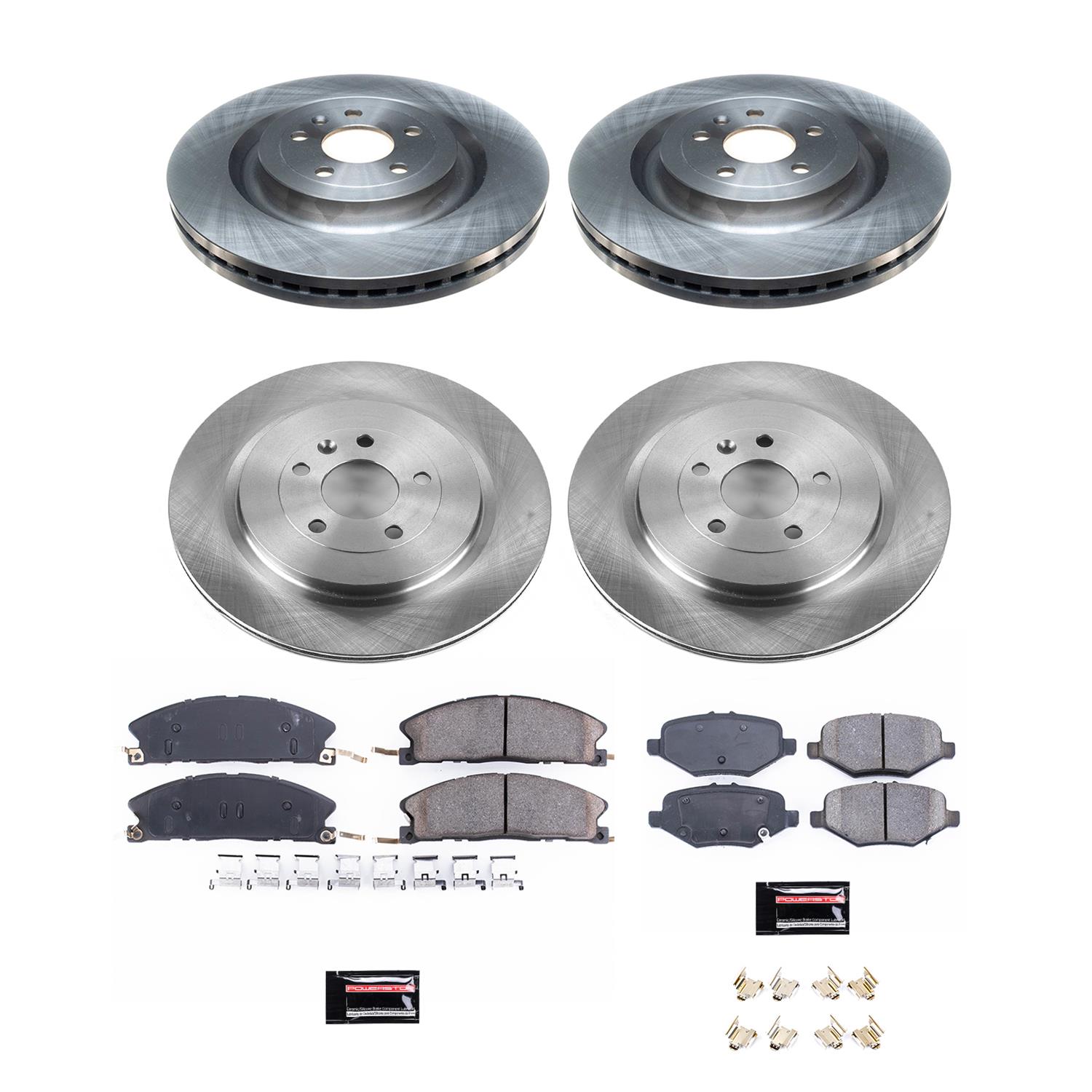 Power Stop 13-19 Ford Explorer Front & Rear Autospecialty Brake Kit (1x psbKOE6374, 1x psbKOE6376) thumbnail 9