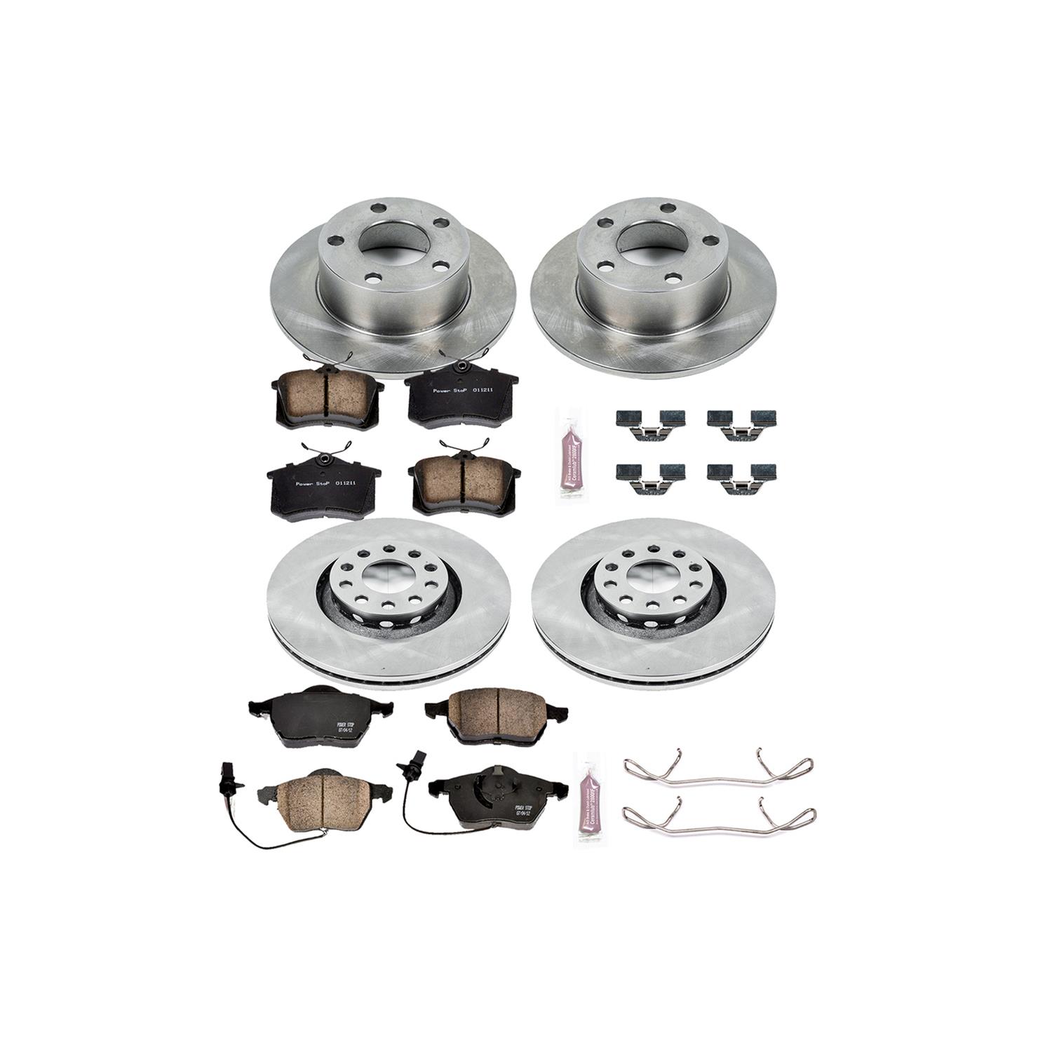 Power Stop 98-04 Audi A6 Front & Rear Autospecialty Brake Kit (1x psbKOE515, 1x psbKOE636) thumbnail 3