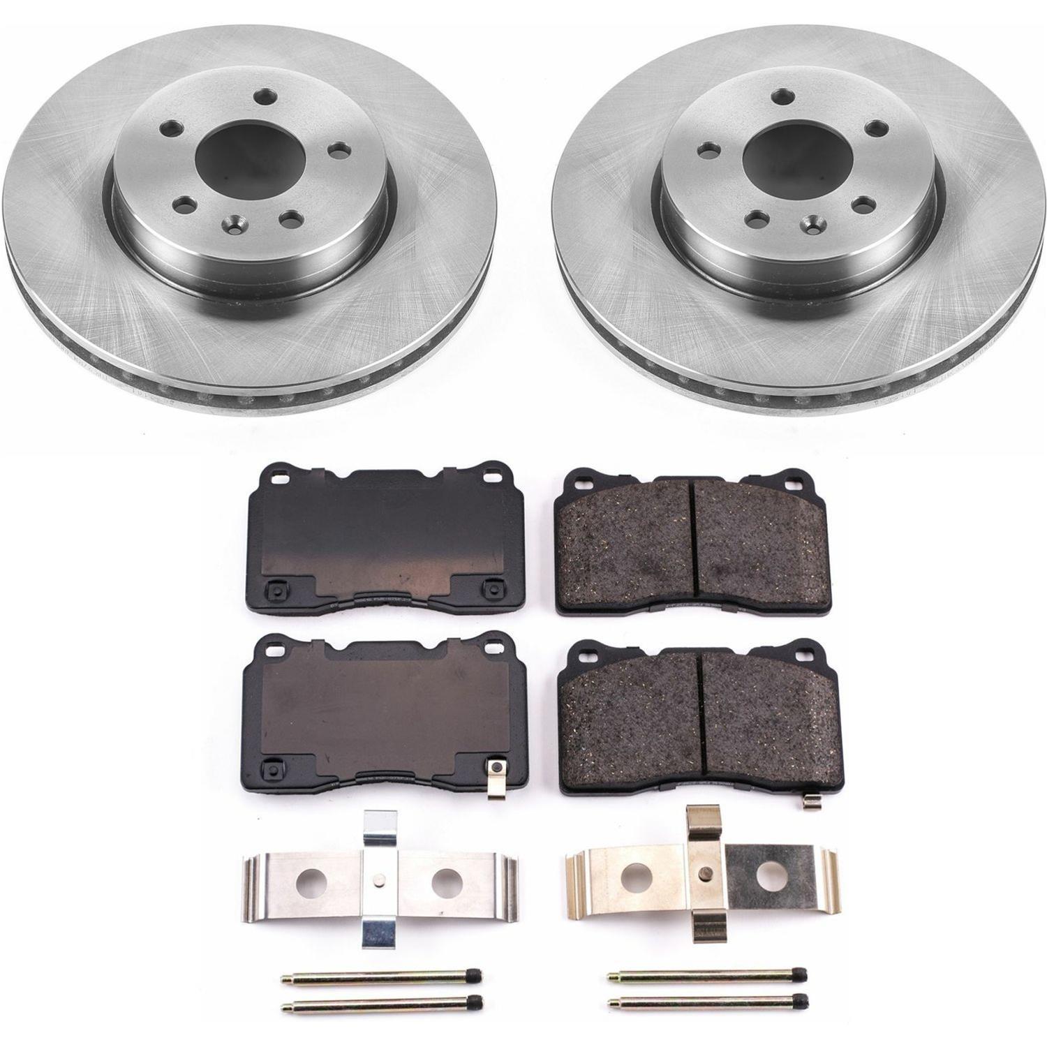 Power Stop 13-15 Cadillac ATS Front & Rear Autospecialty Brake Kit (1x psbKOE6389, 1x psbKOE6385) thumbnail 7