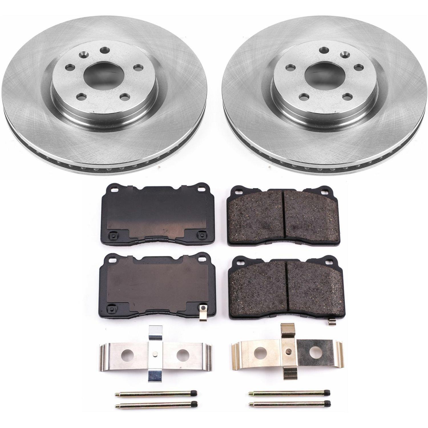 Power Stop 14-17 Buick Regal Front & Rear Autospecialty Brake Kit (1x psbKOE5547, 1x psbKOE6391) thumbnail 7