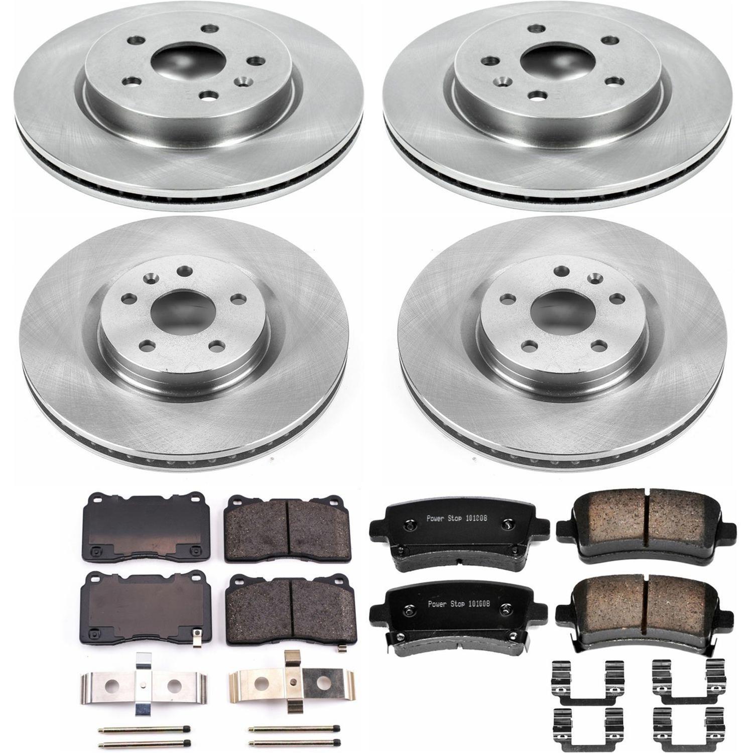 Power Stop 14-17 Buick Regal Front & Rear Autospecialty Brake Kit (1x psbKOE5547, 1x psbKOE6391) thumbnail 5