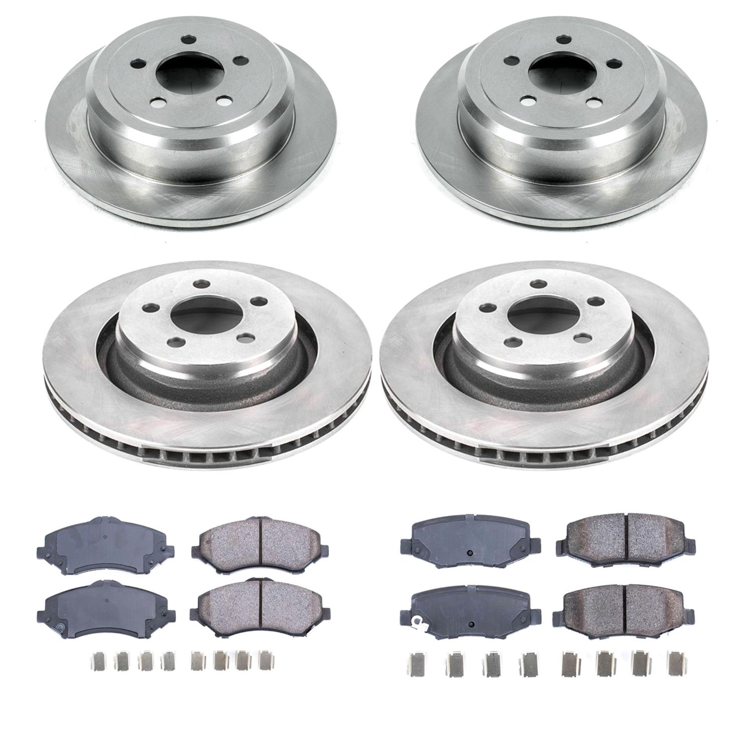 Power Stop 09-11 Dodge Nitro Front & Rear Autospecialty Brake Kit (1x psbKOE6395, 1x psbKOE3046) thumbnail 2