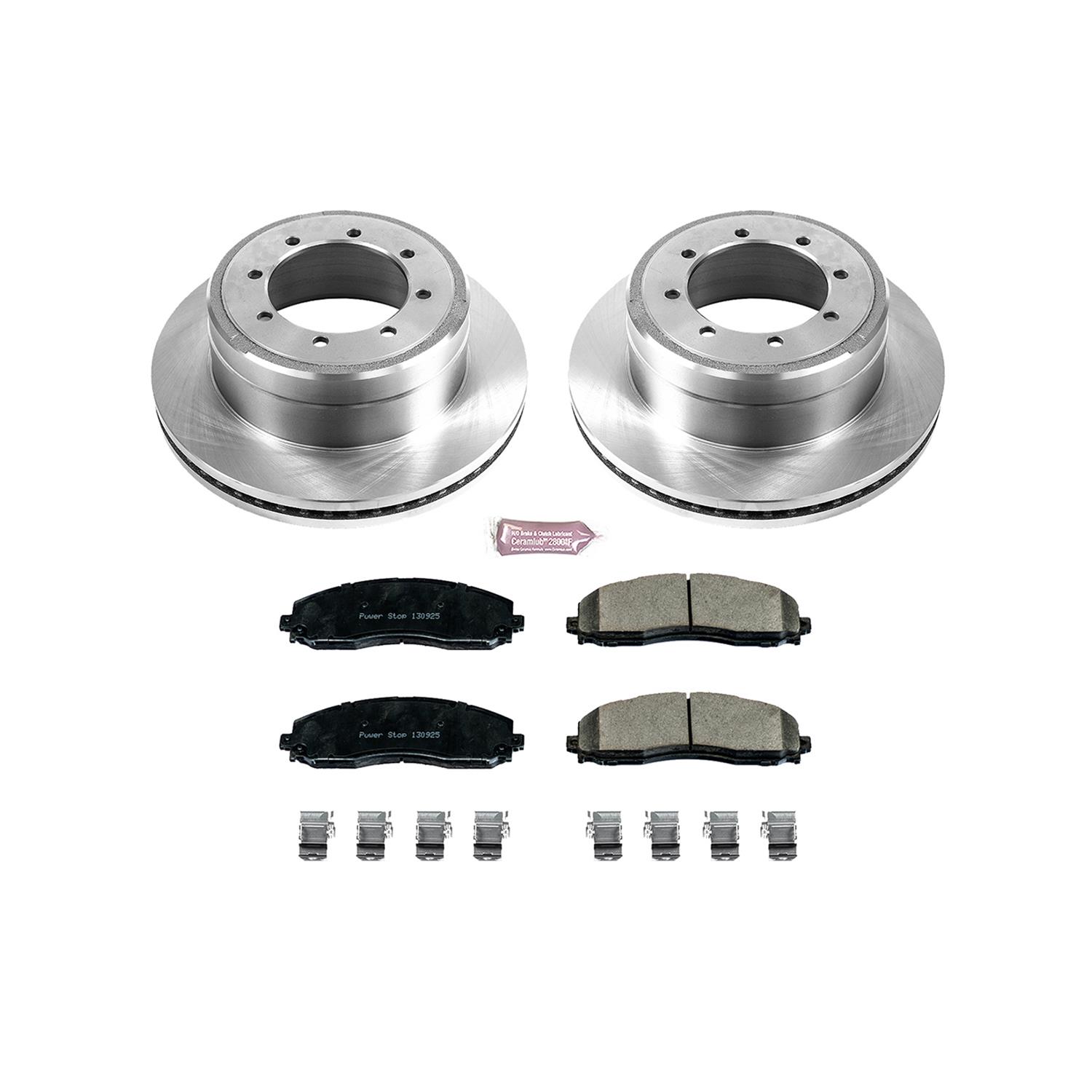 Power Stop 13-16 Ford F-450 Super Duty Rear Autospecialty Brake Kit (2x psbAR85154, 1x psb17-1691) thumbnail 5